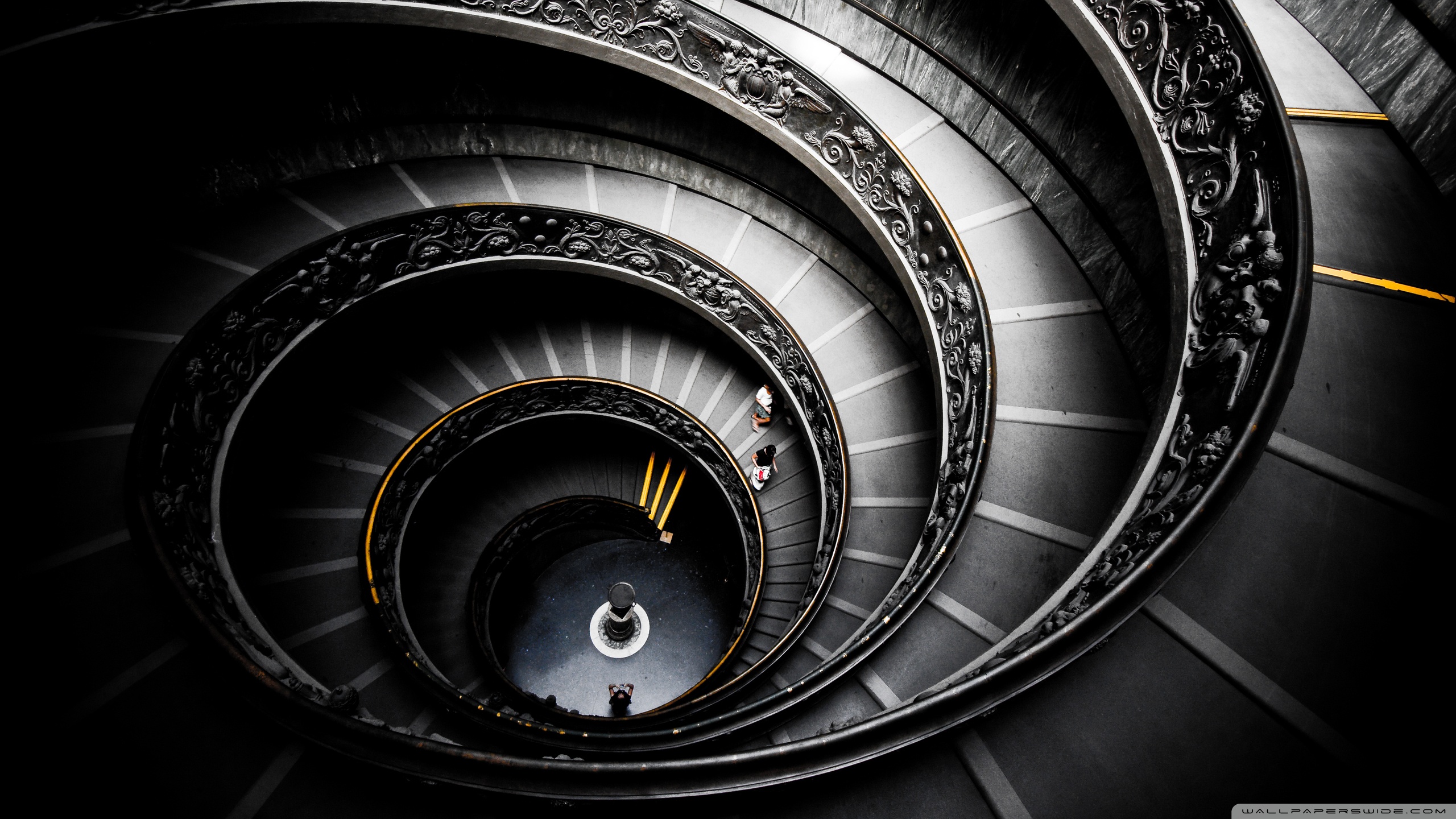 Spiral Stairs, Vatican Museums Ultra HD