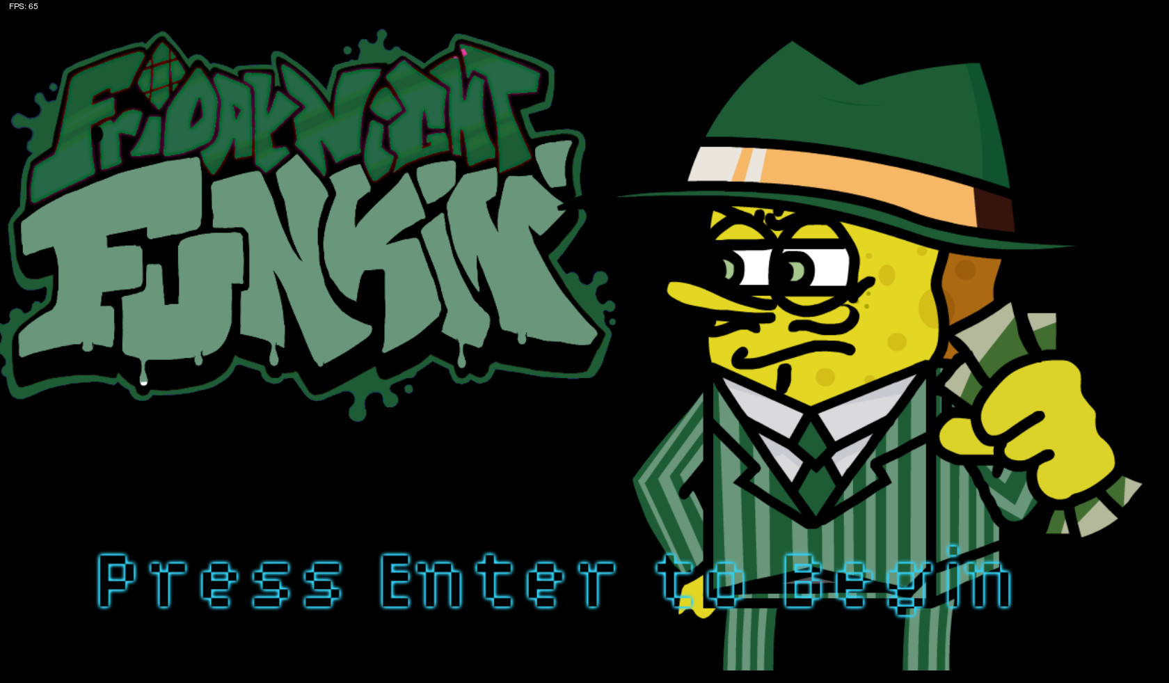 VS. Gangsta Spongebob. Funkipedia Mods