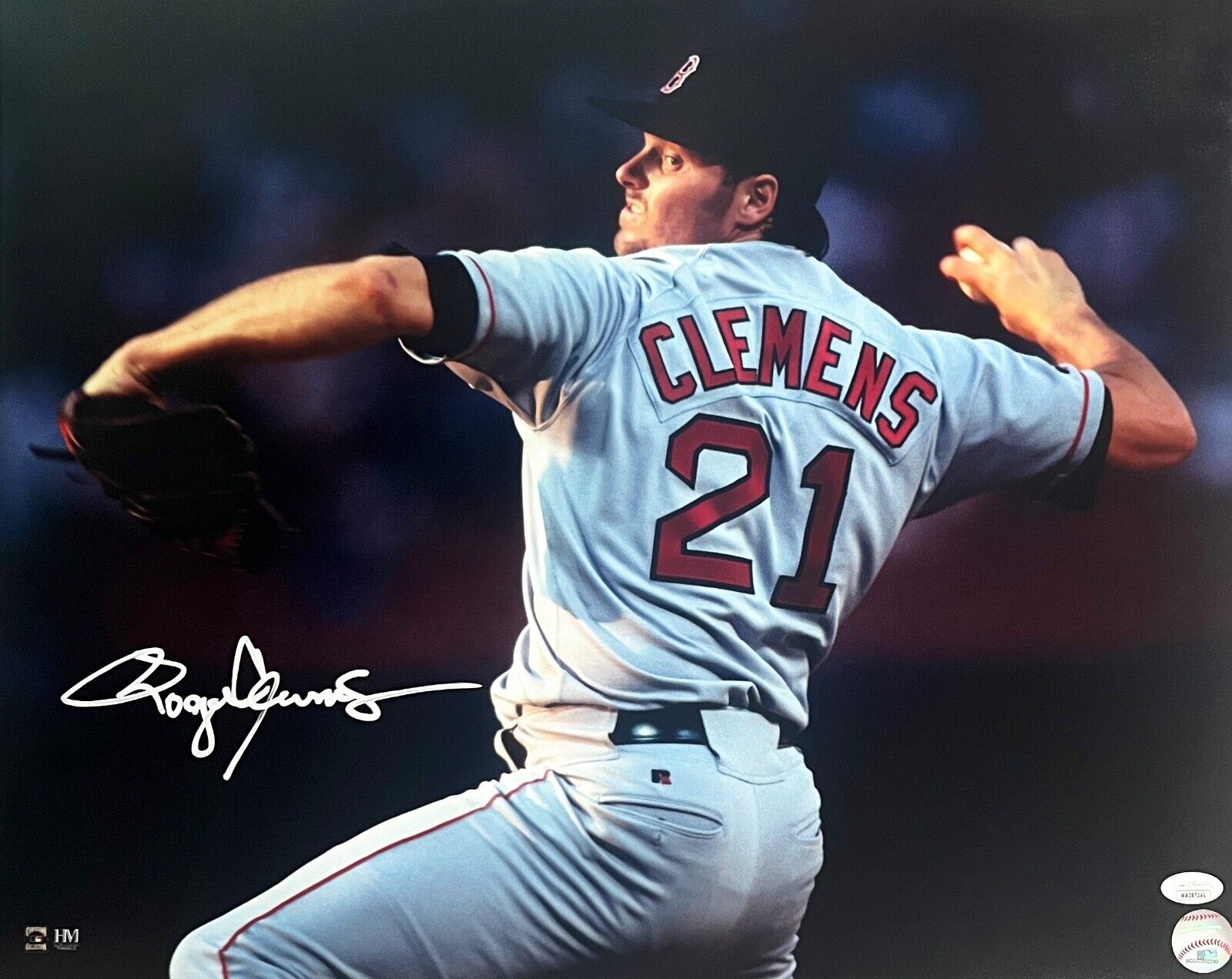 Roger Clemens Boston Red Sox Signed
