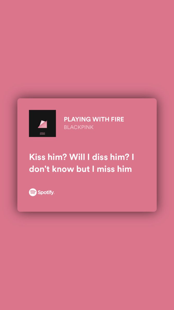 Spotify lyrics card. Pretty lyrics