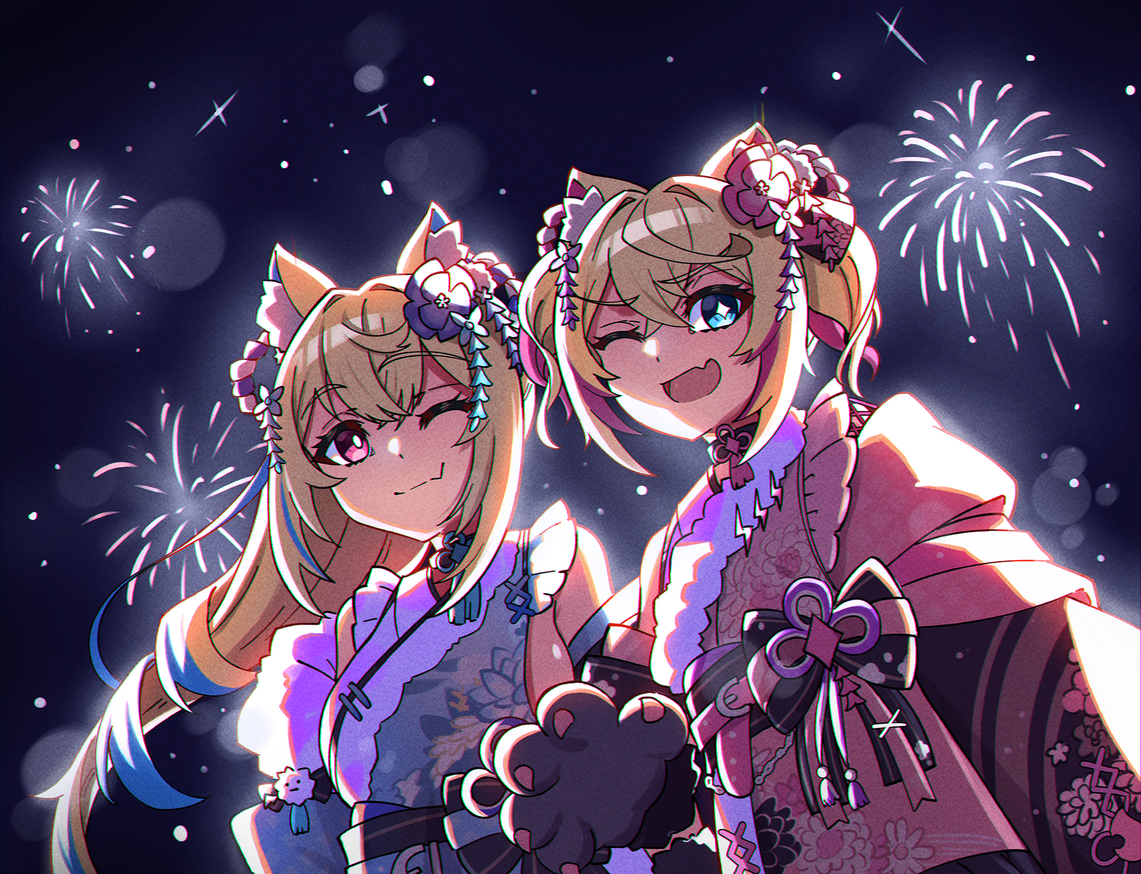 FUWAMOCO New Year Outfit