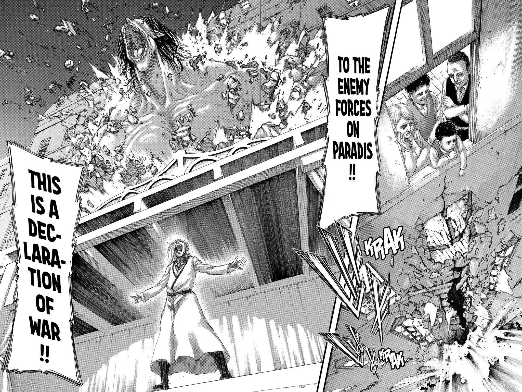 aot manga panel. Attack on titan