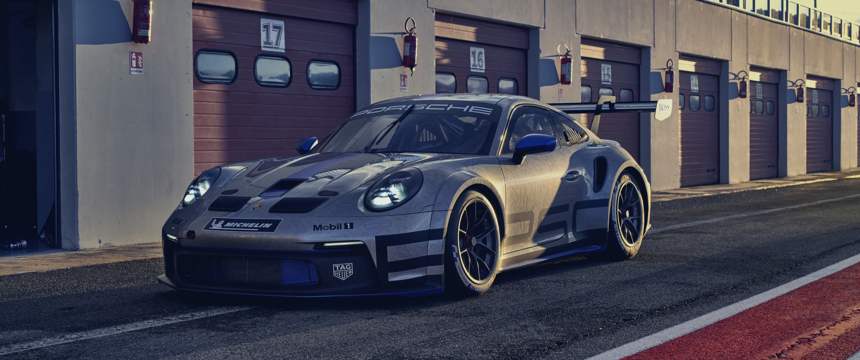 Porsche 911 GT3 Cup Wallpaper 4K, 2021