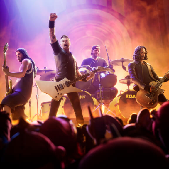 Kirk Hammett Fortnite wallpaper