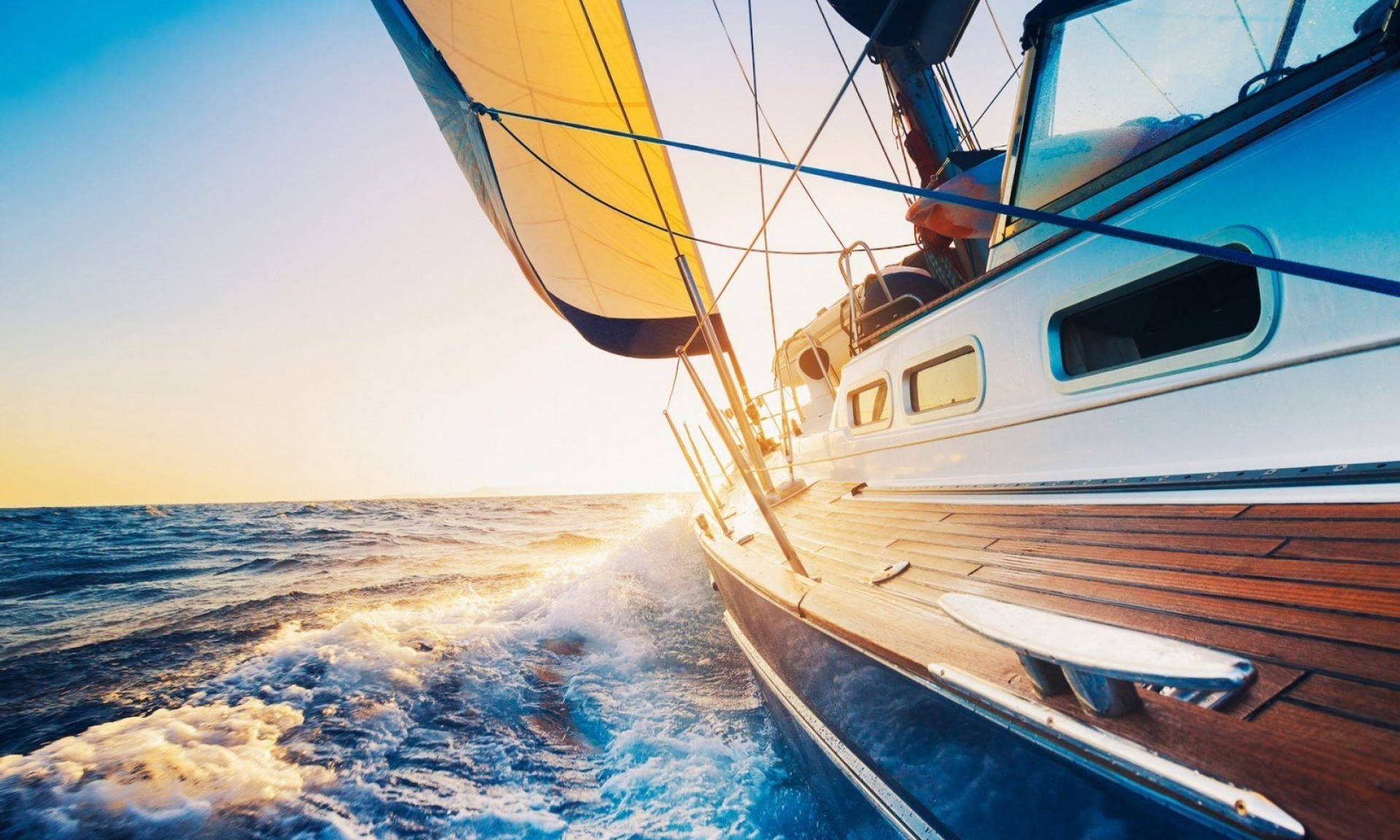 Yacht Wallpaper