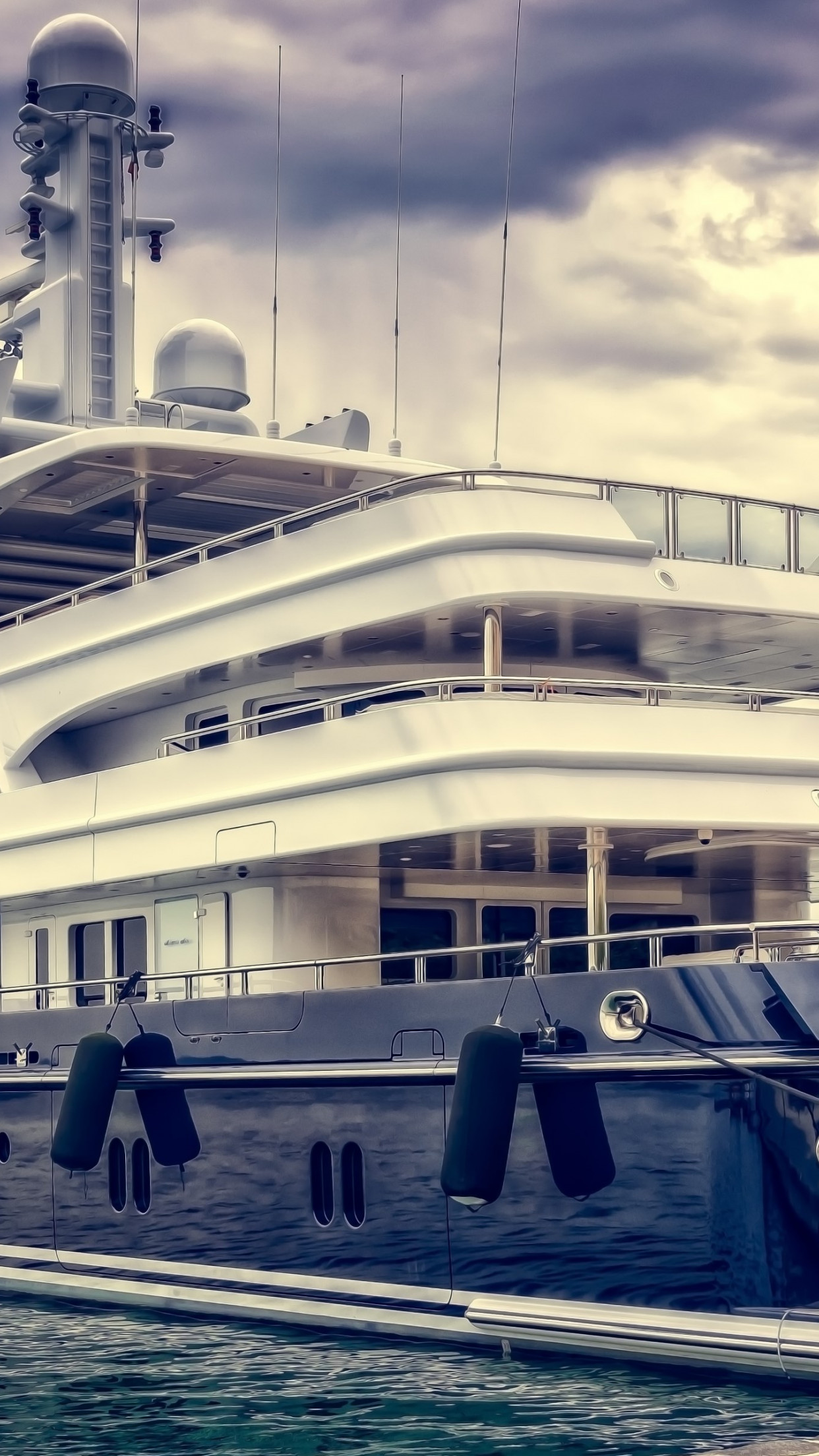 Super yacht in harbour 1242x2208