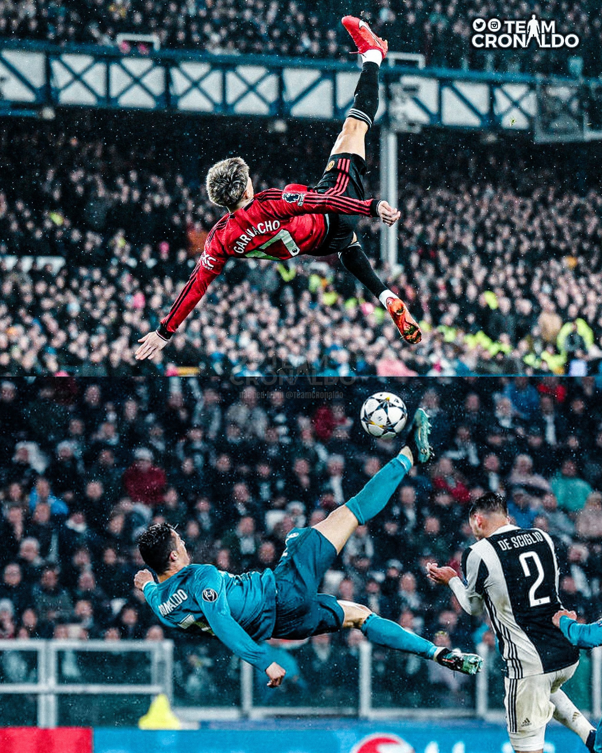 Garnacho Bicycle Kick Wallpapers - Wallpaper Cave