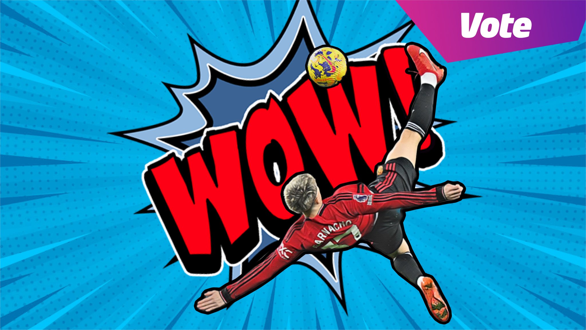 Garnacho Bicycle Kick Wallpapers - Wallpaper Cave