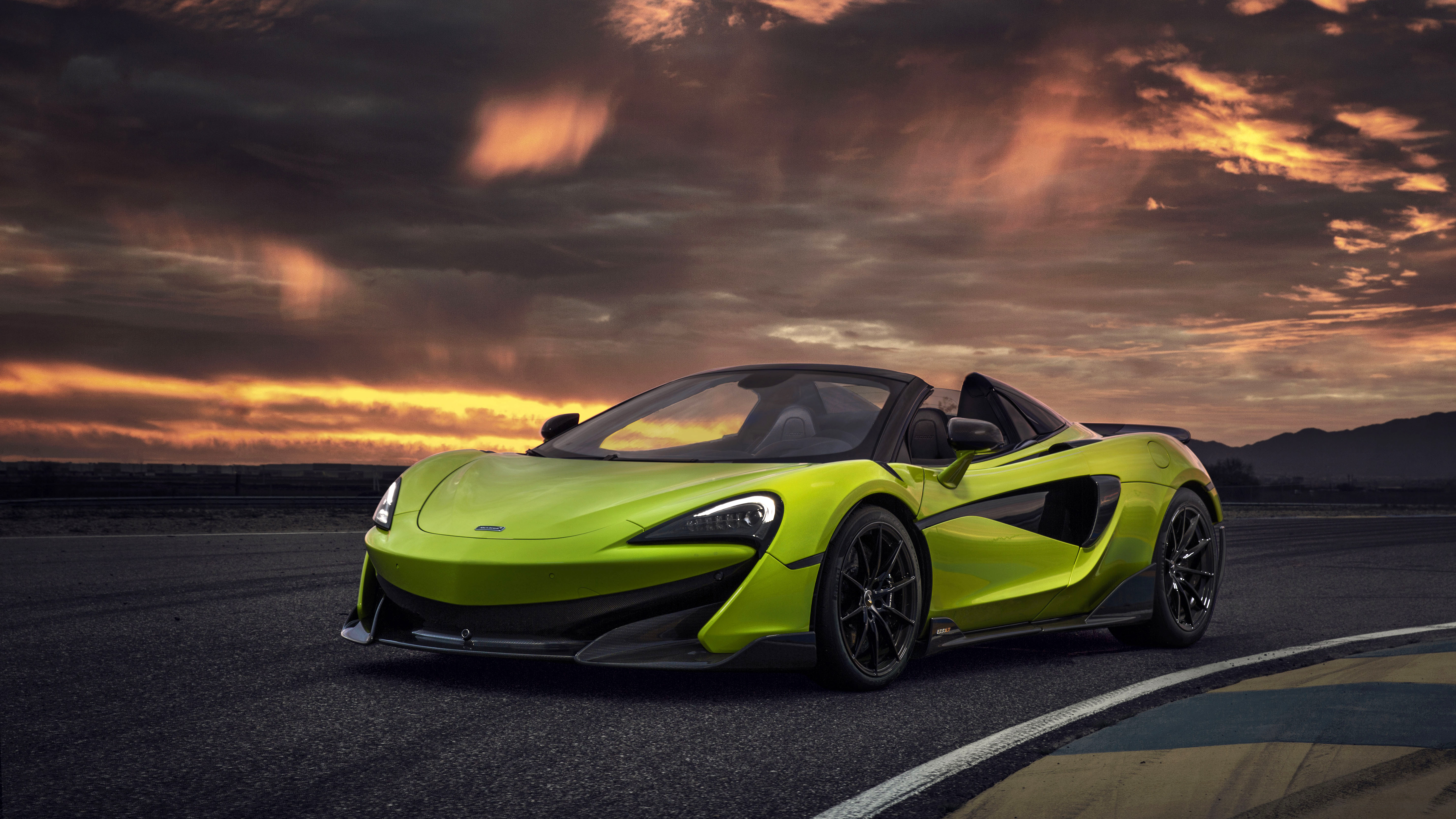 McLaren 600LT Spider Lime Green 2019 5K