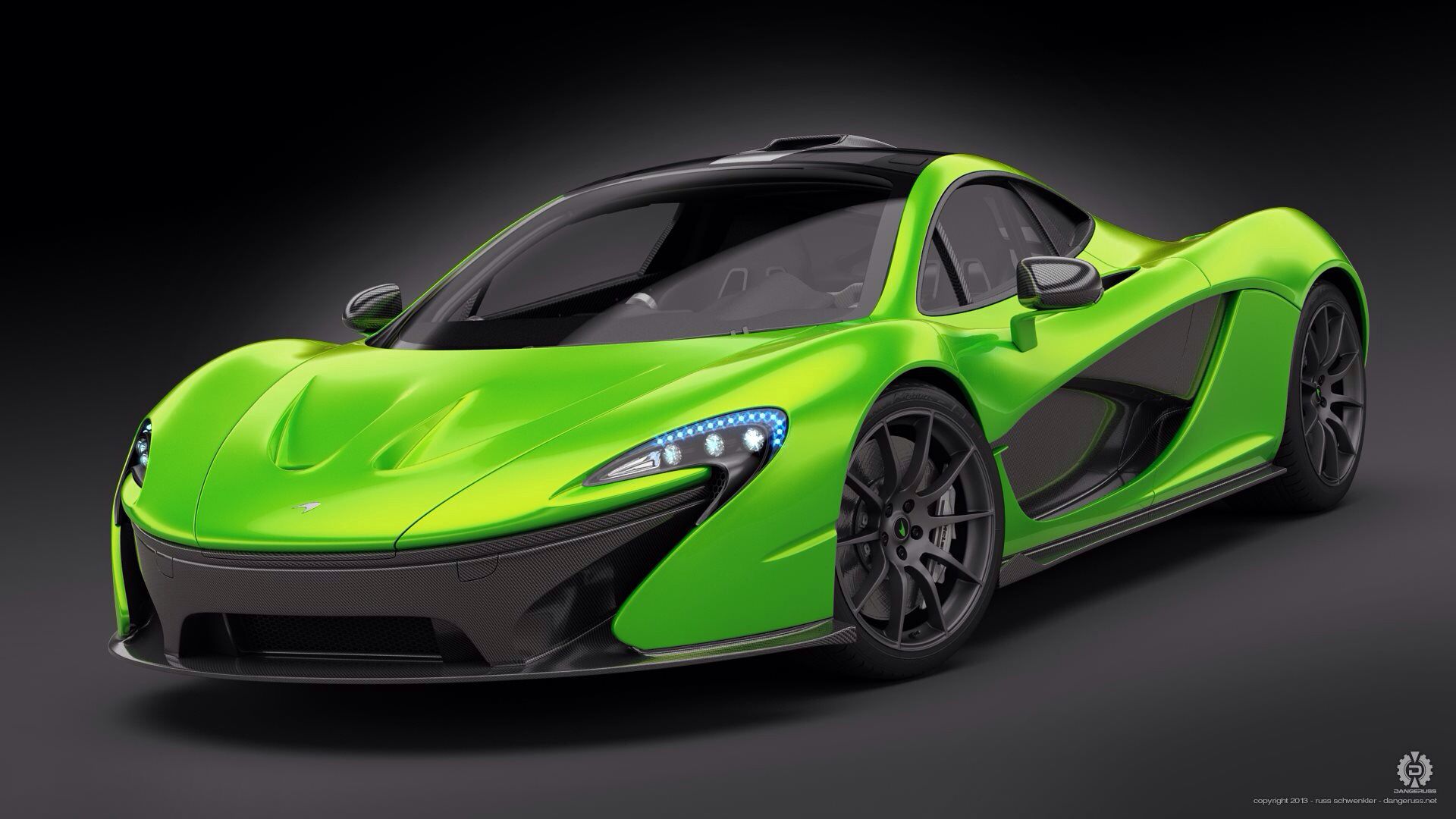 mclaren mp1 neon green. Mclaren p1