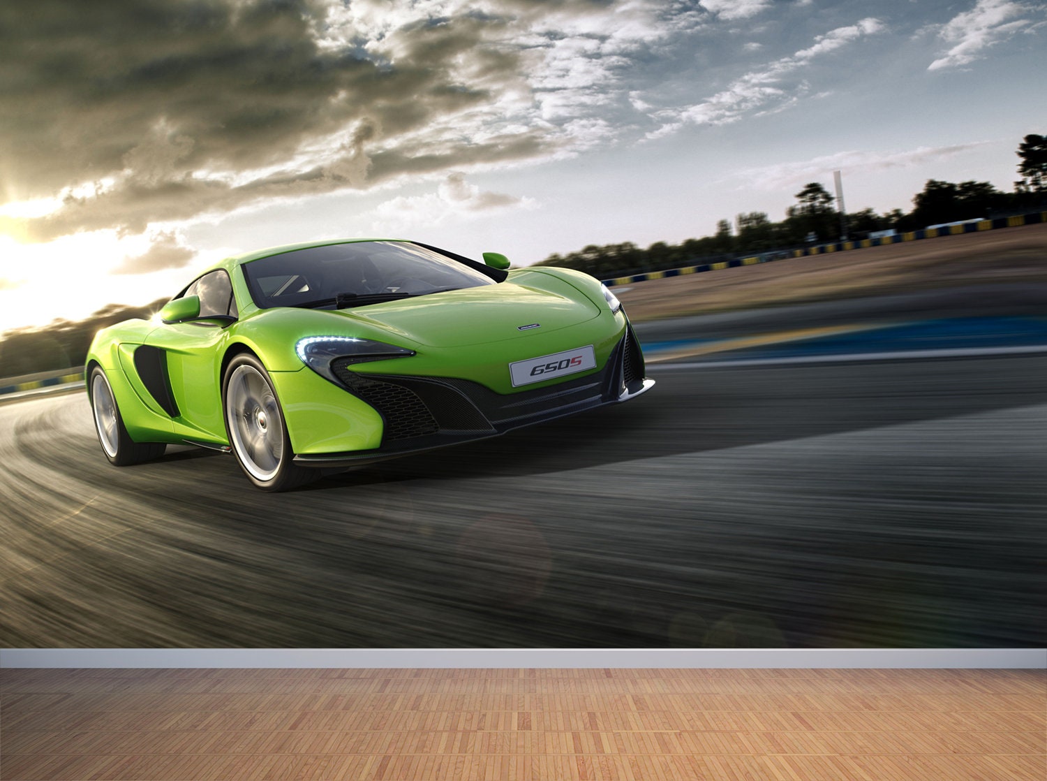 Mclaren Car Wallpaper Mural / Mclaren