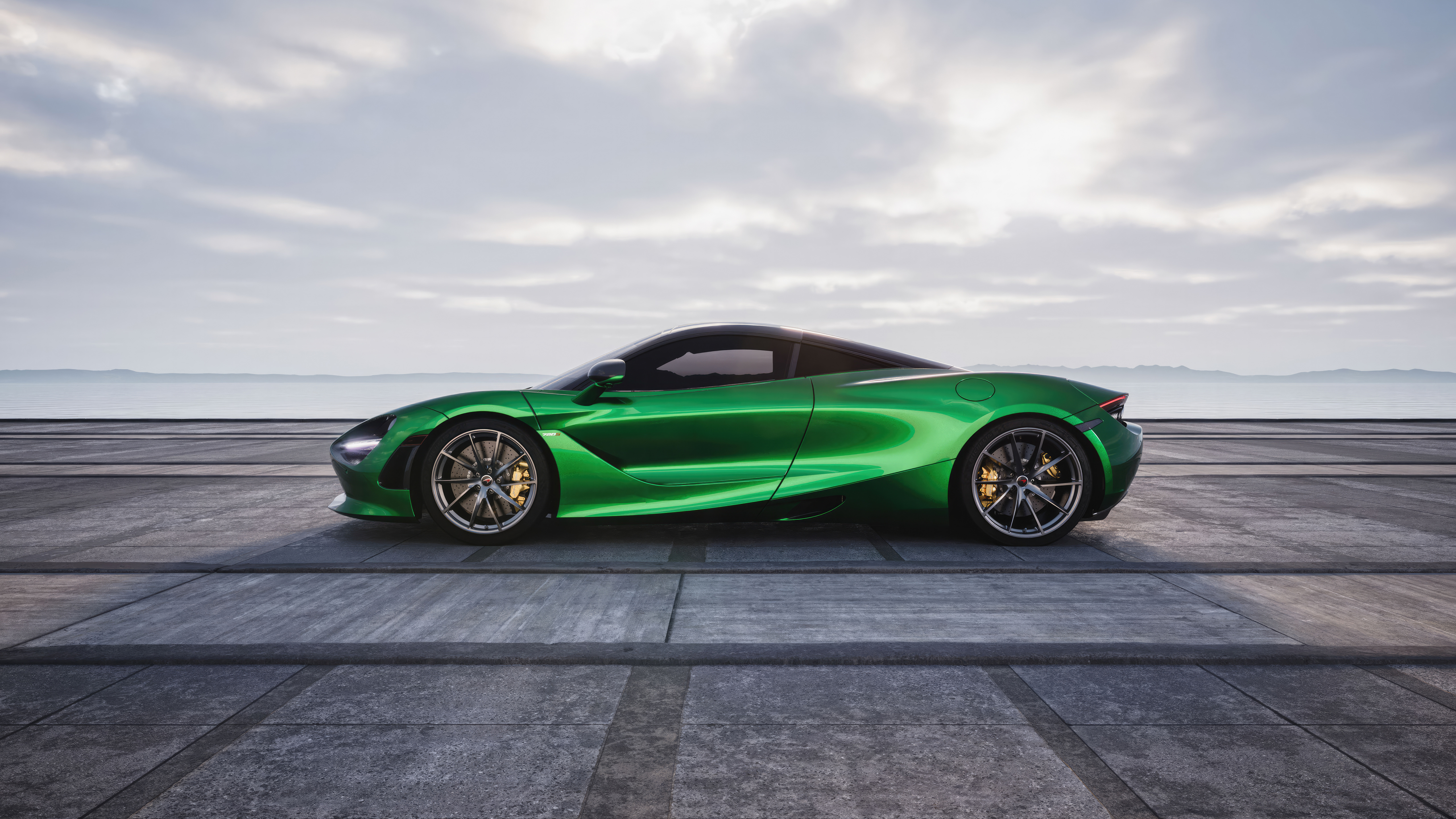 Green Mclaren 720s Wallpaper, HD Cars