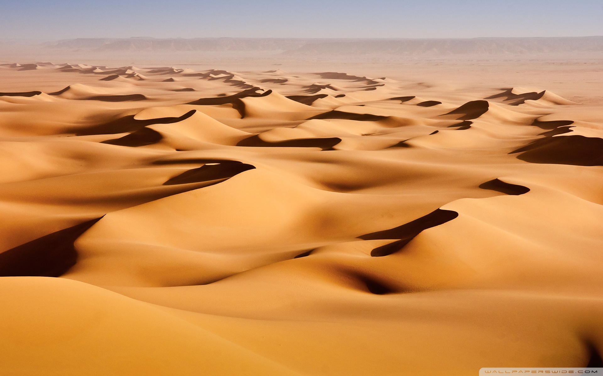 Desert Sand Dunes Ultra HD Desktop