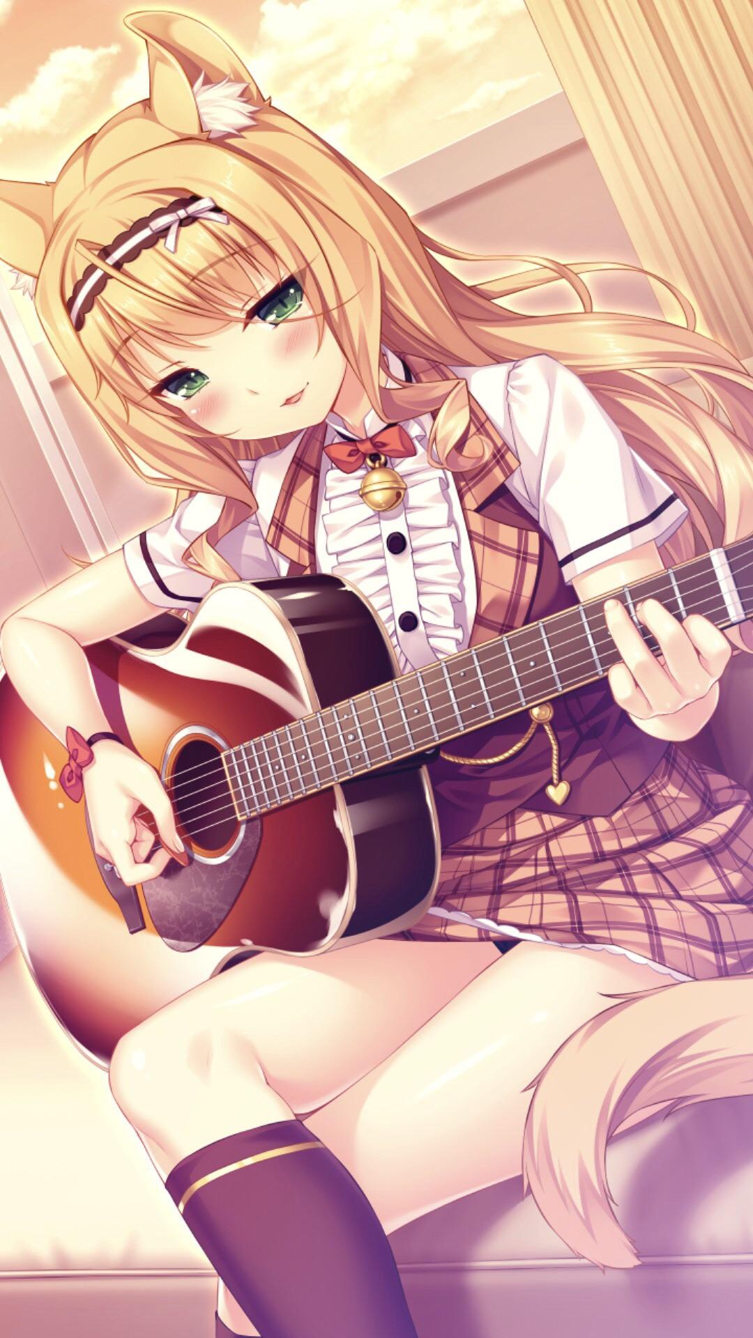 Nekopara maple wallpaper taken straight from visual novel