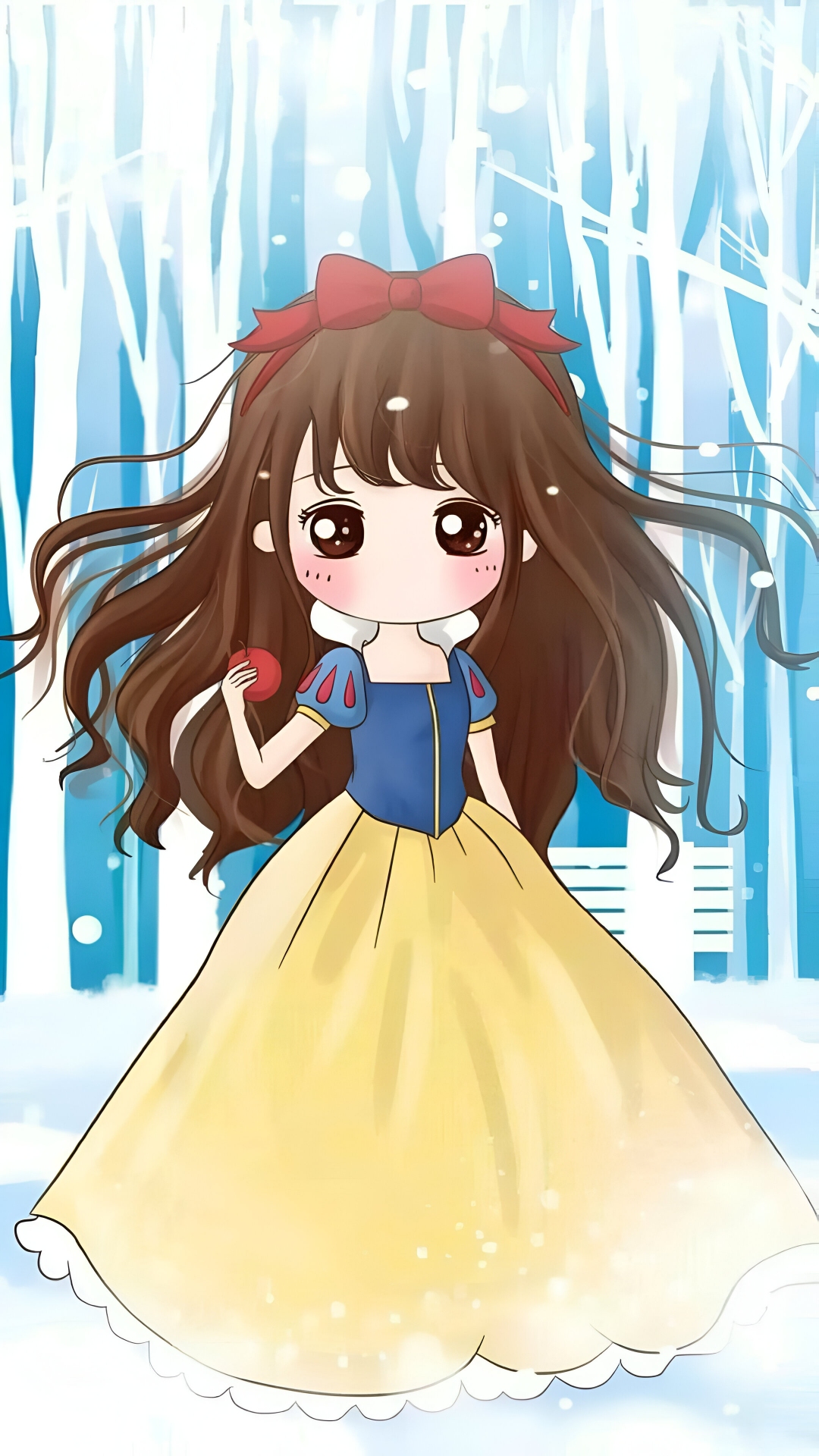 Chibi Anime Girl Wallpaper