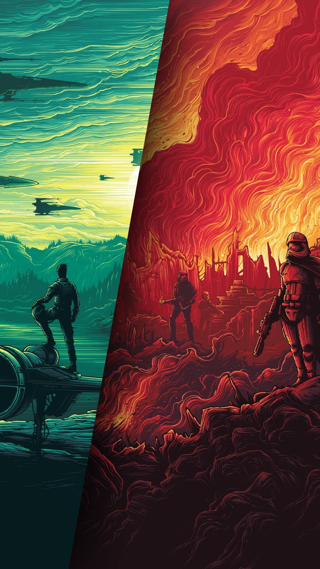 Star Wars Poster 4k iPhone 7