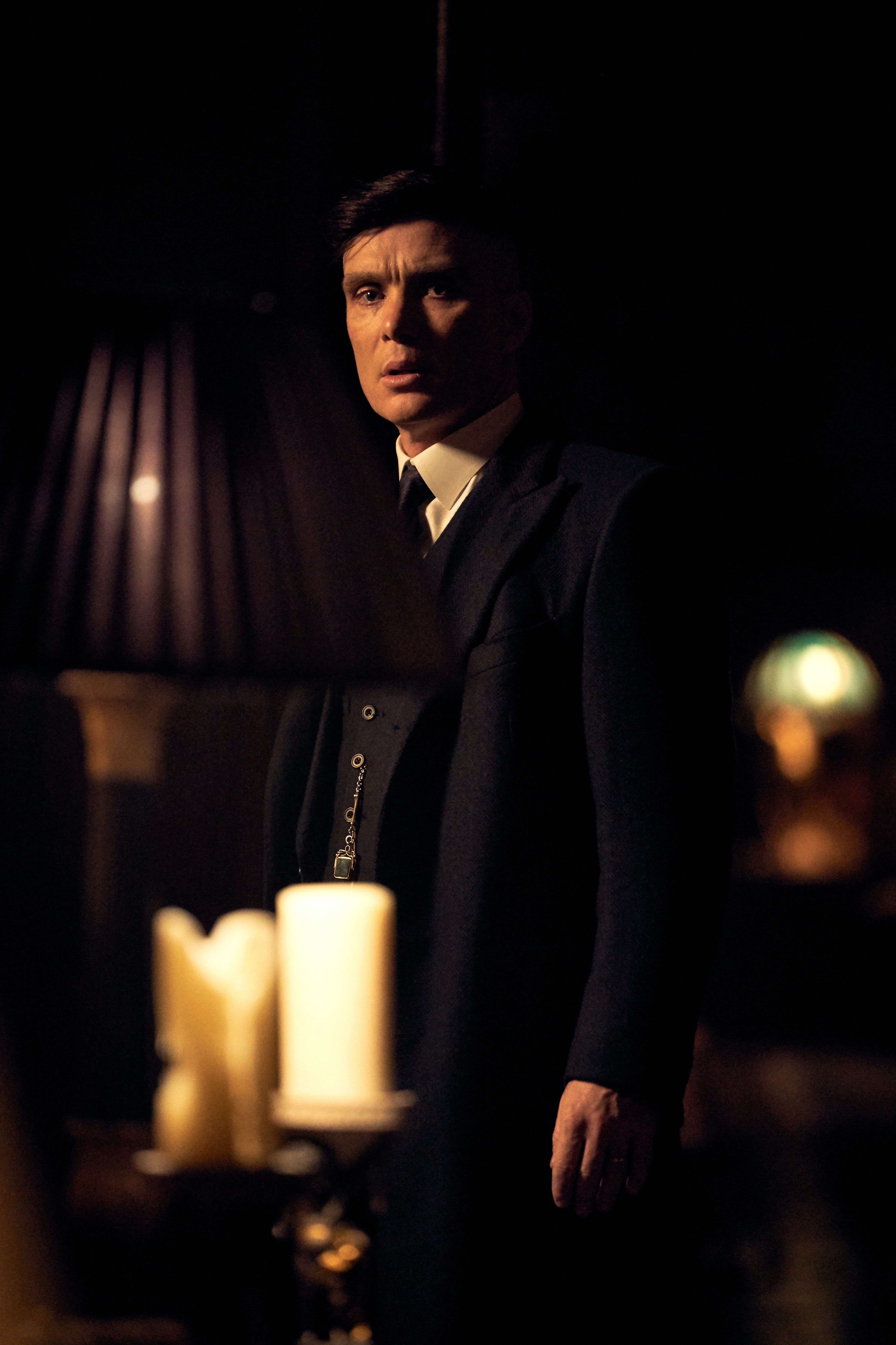 Tommy Shelby 4K Wallpaper. Cillian