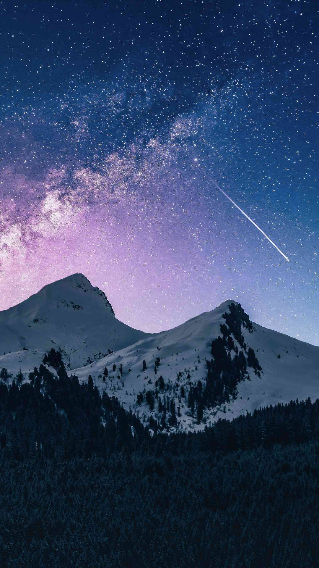 Night Mountain Wallpaper