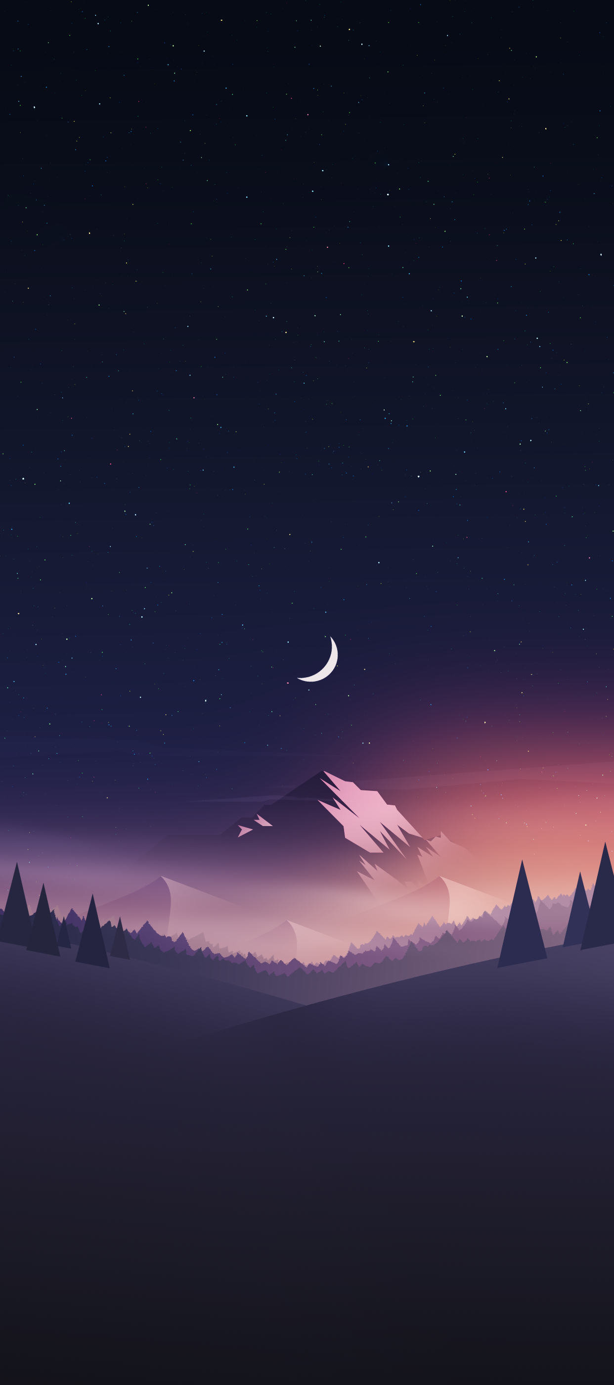 Night Mountain iPhone Wallpapers - Wallpaper Cave