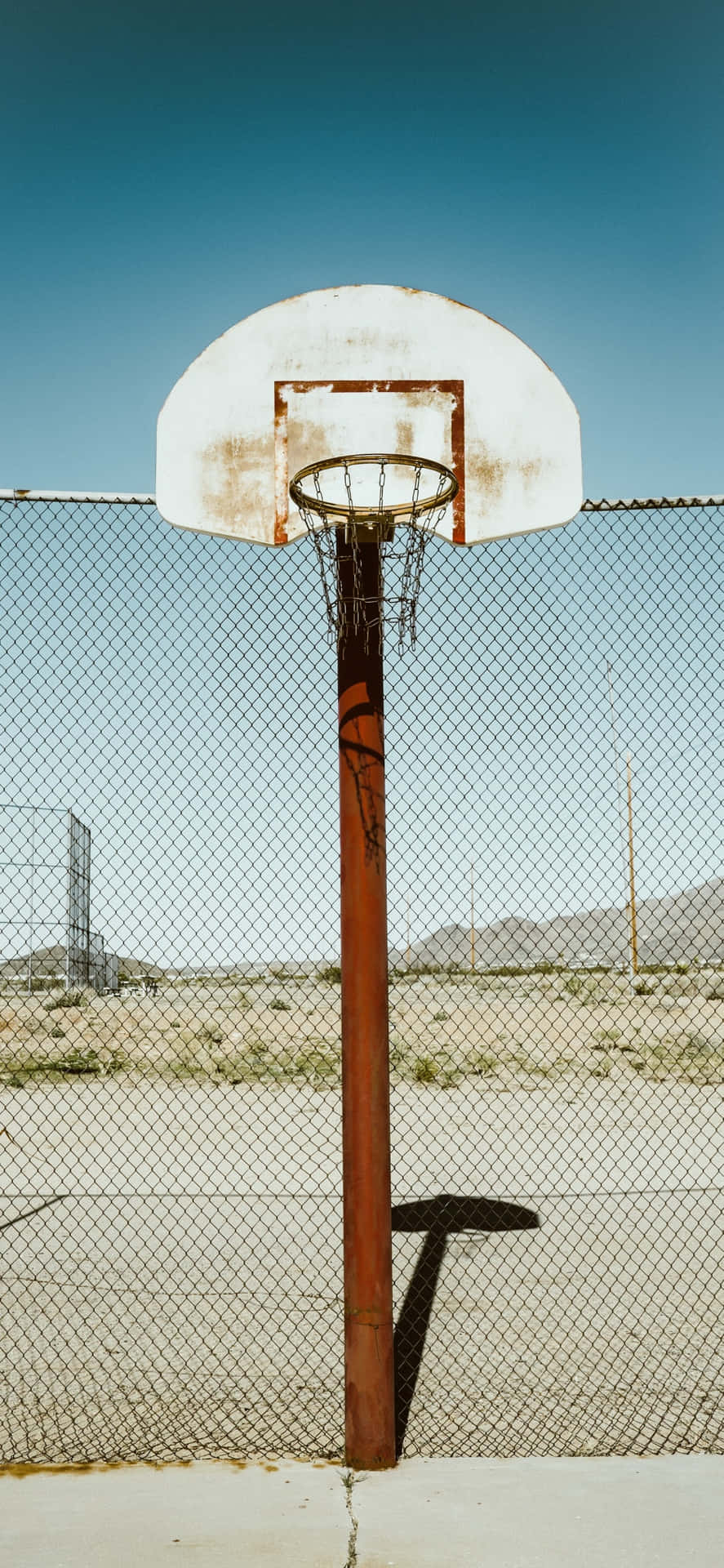 Download iPhone Xs Basketball Old Court