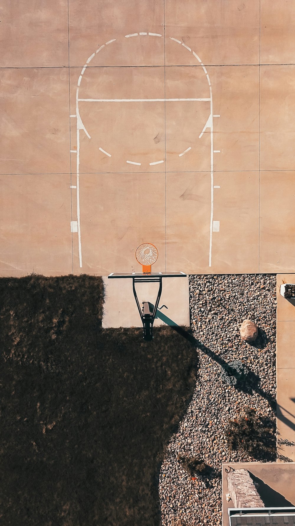 Basketball court photo