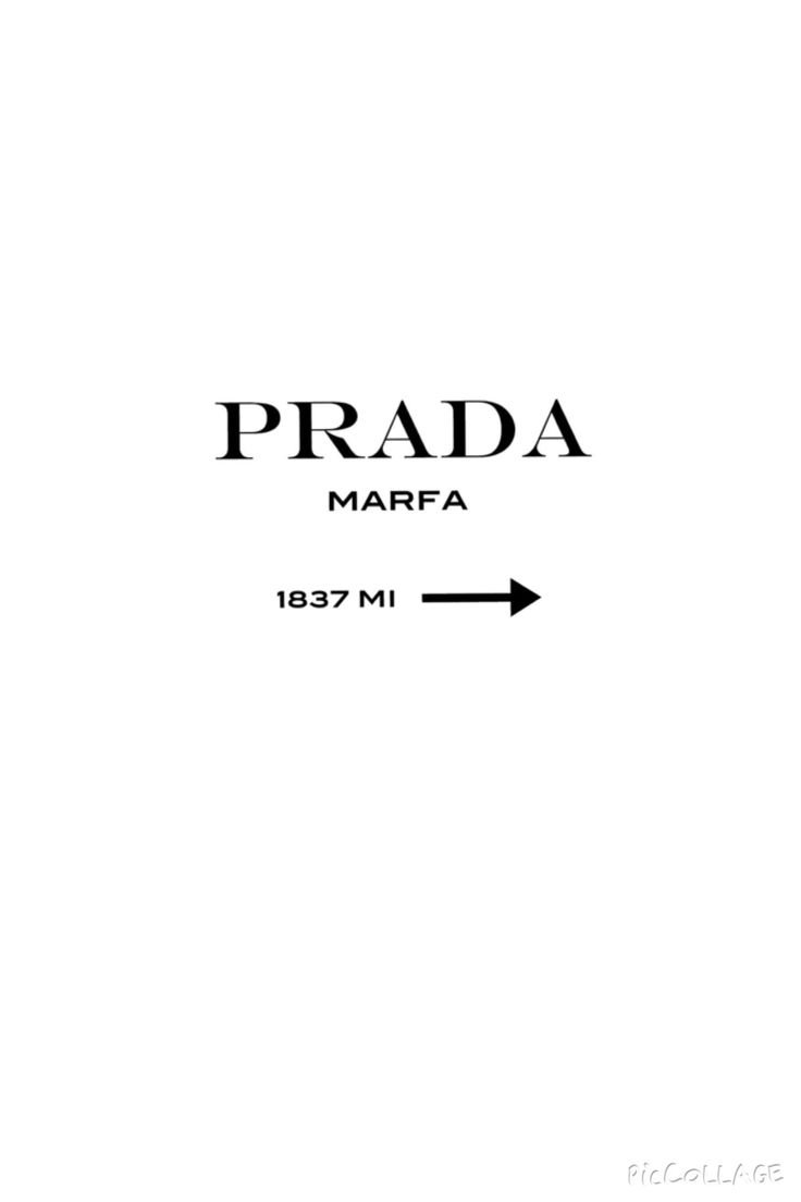 Prada Marfa Milano iPhone Wallpaper