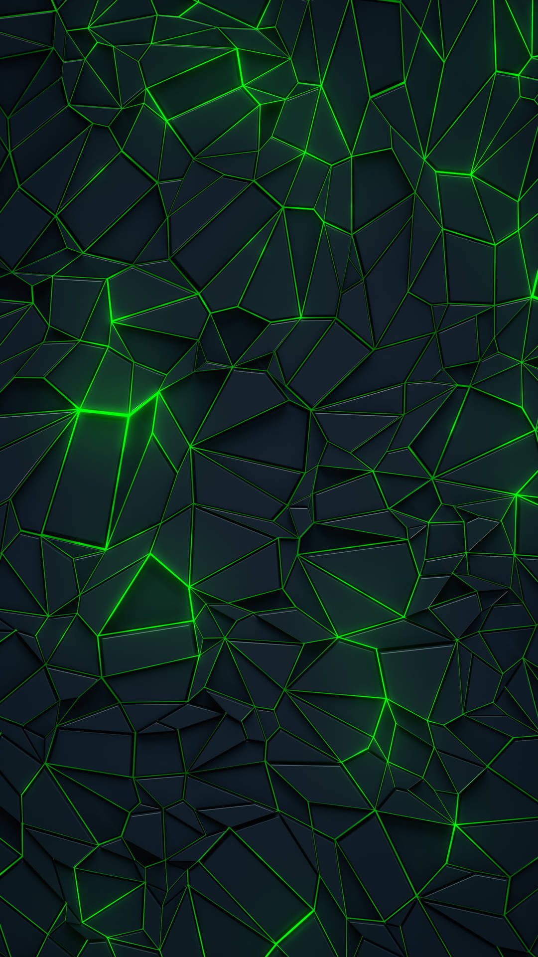 Free Black And Green HD Wallpaper