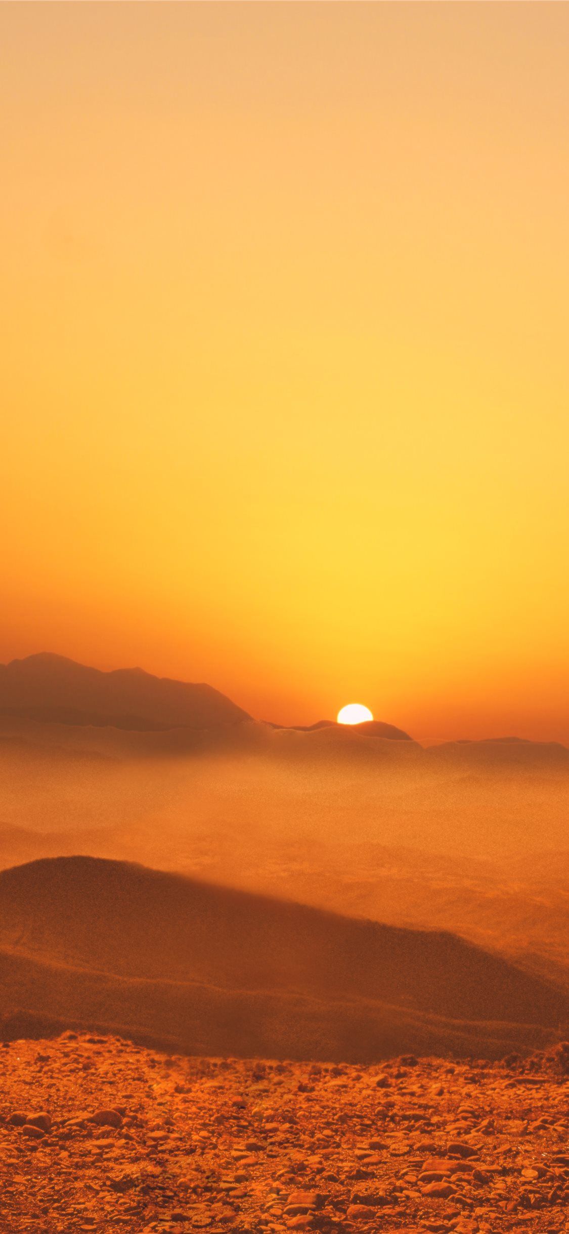 brown hill iPhone X Wallpaper. Cool