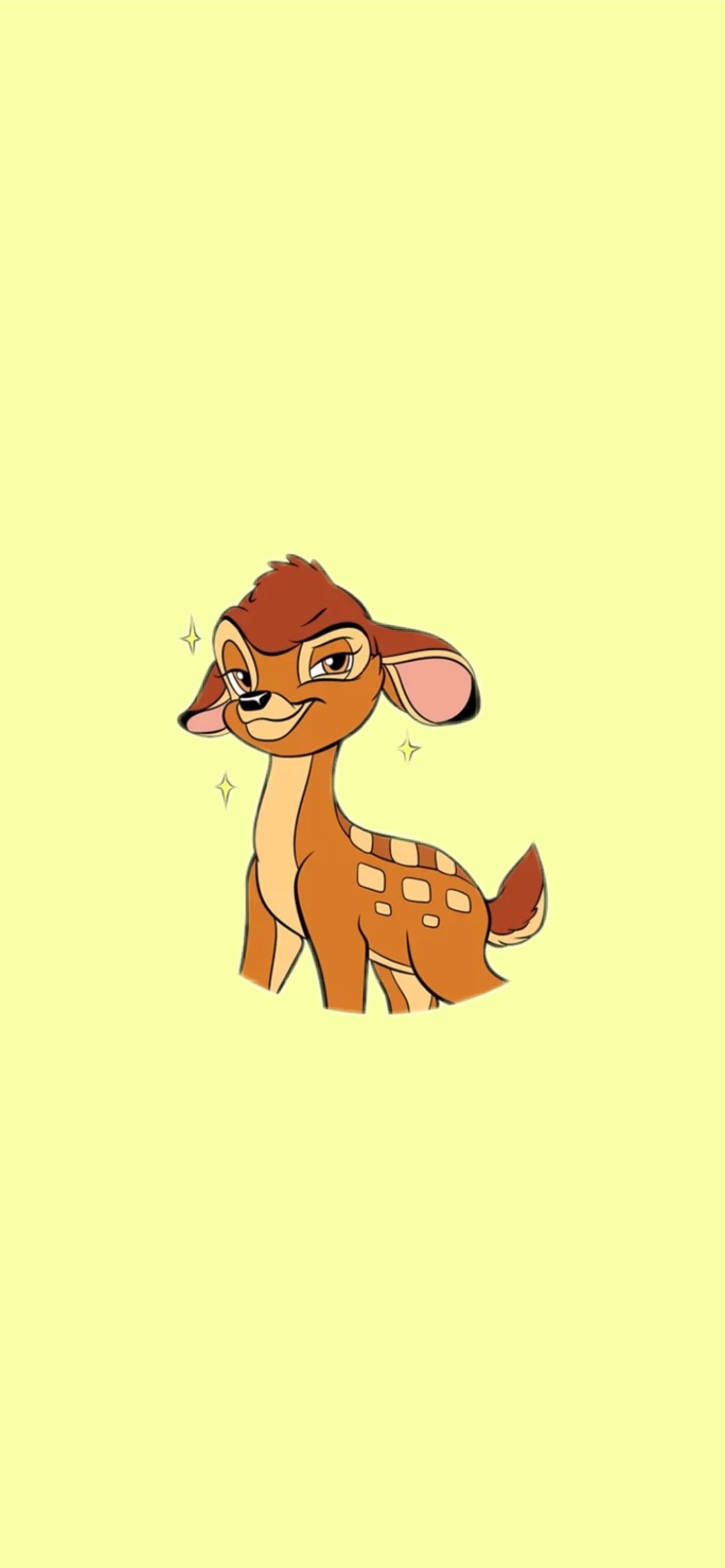 Bambi Aesthetic Cave iPhone Wallpaper