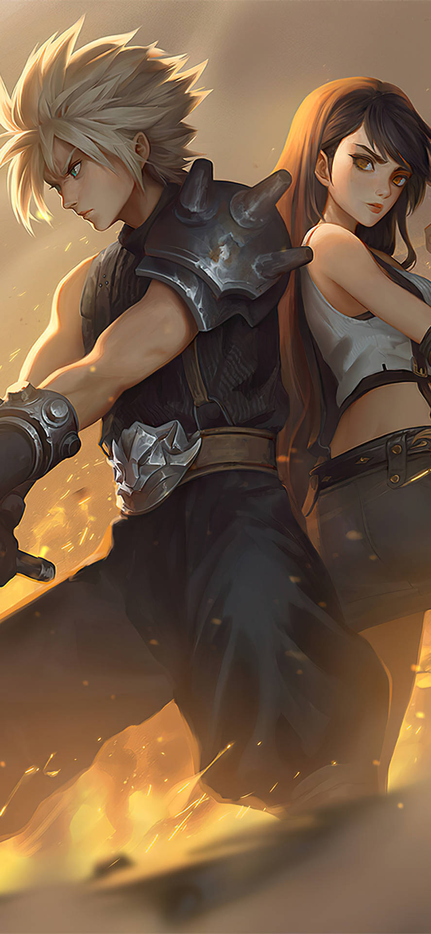 Final Fantasy on iPhone Wallpaper
