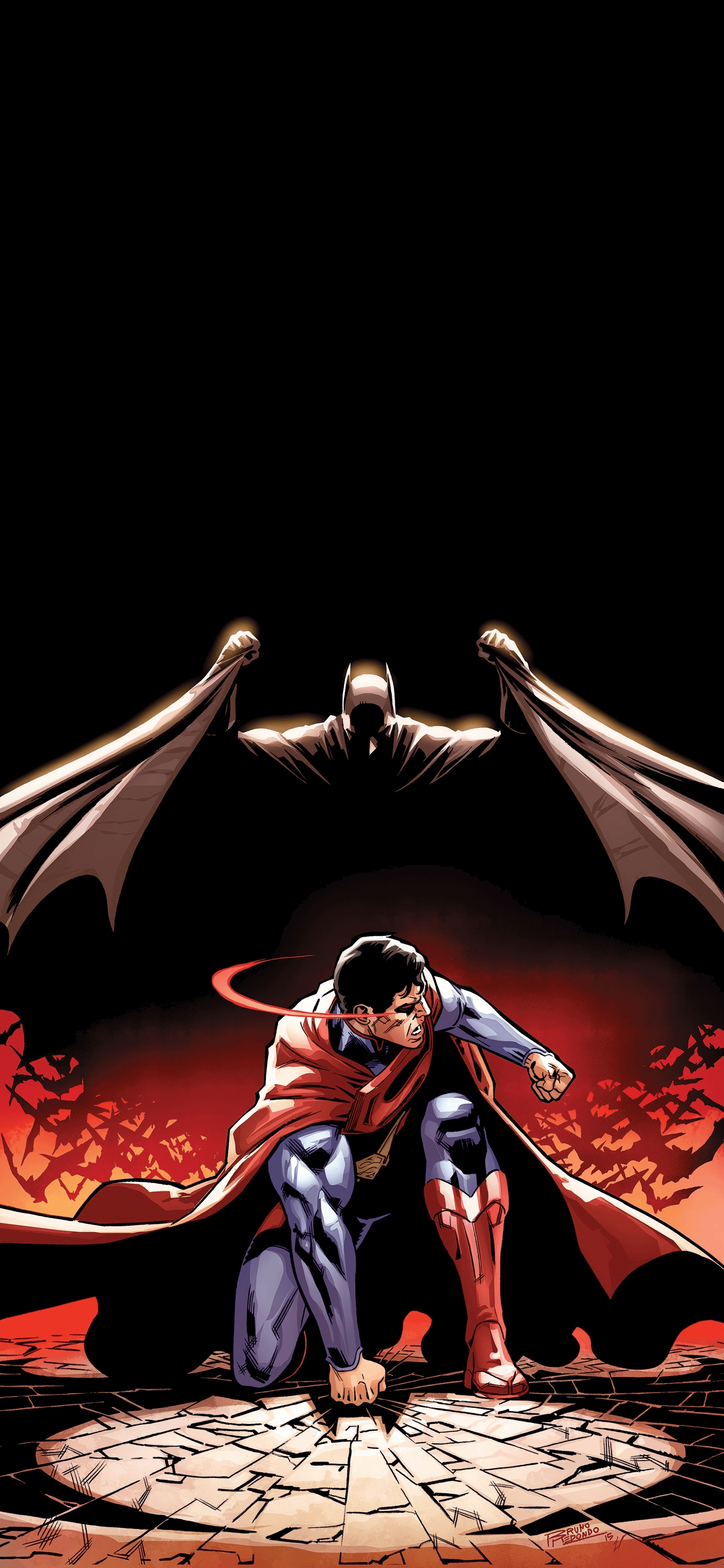 Superman wallpaper 1495x3236