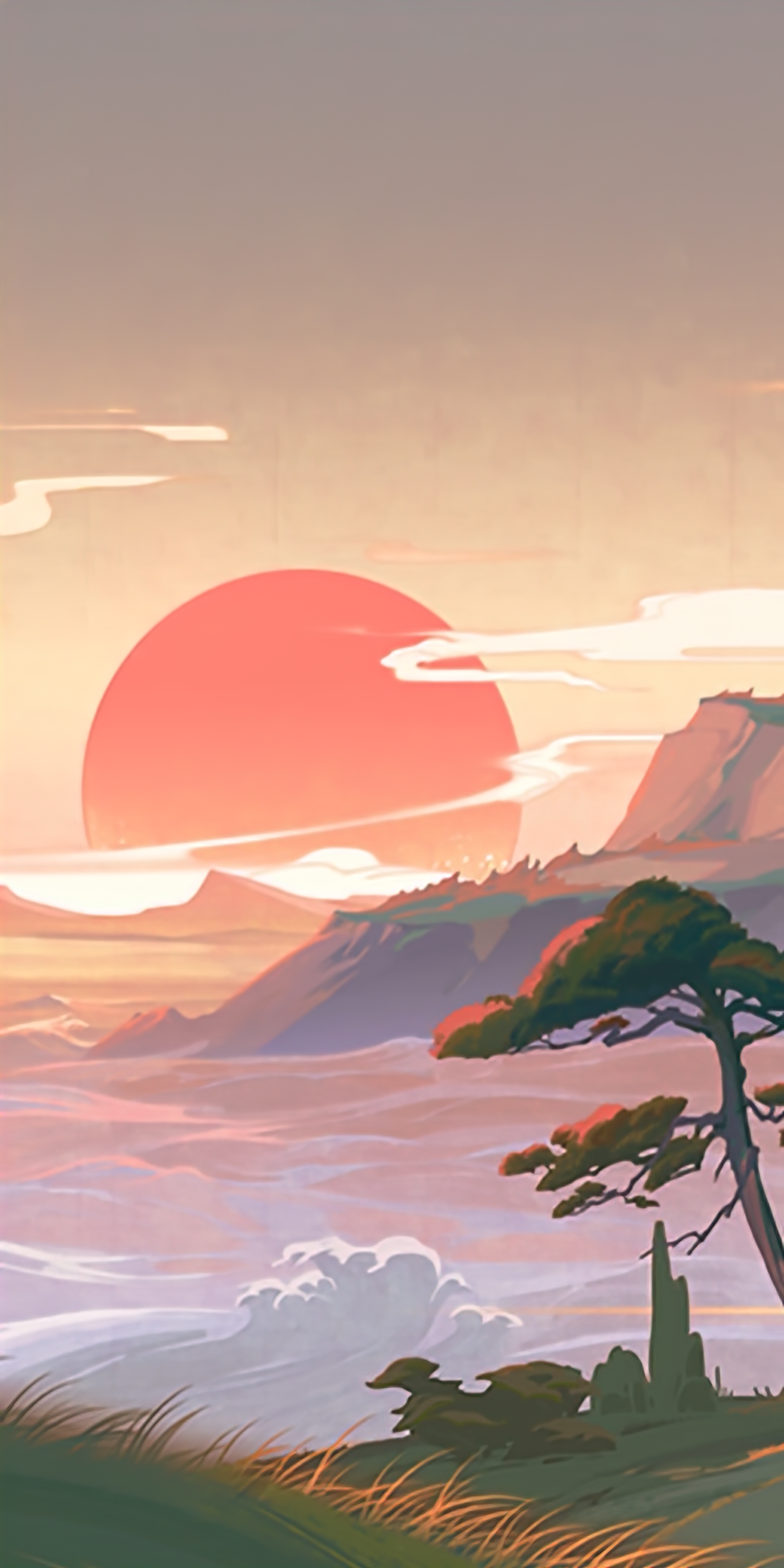 Inazuma Realm Layout Wallpaper without