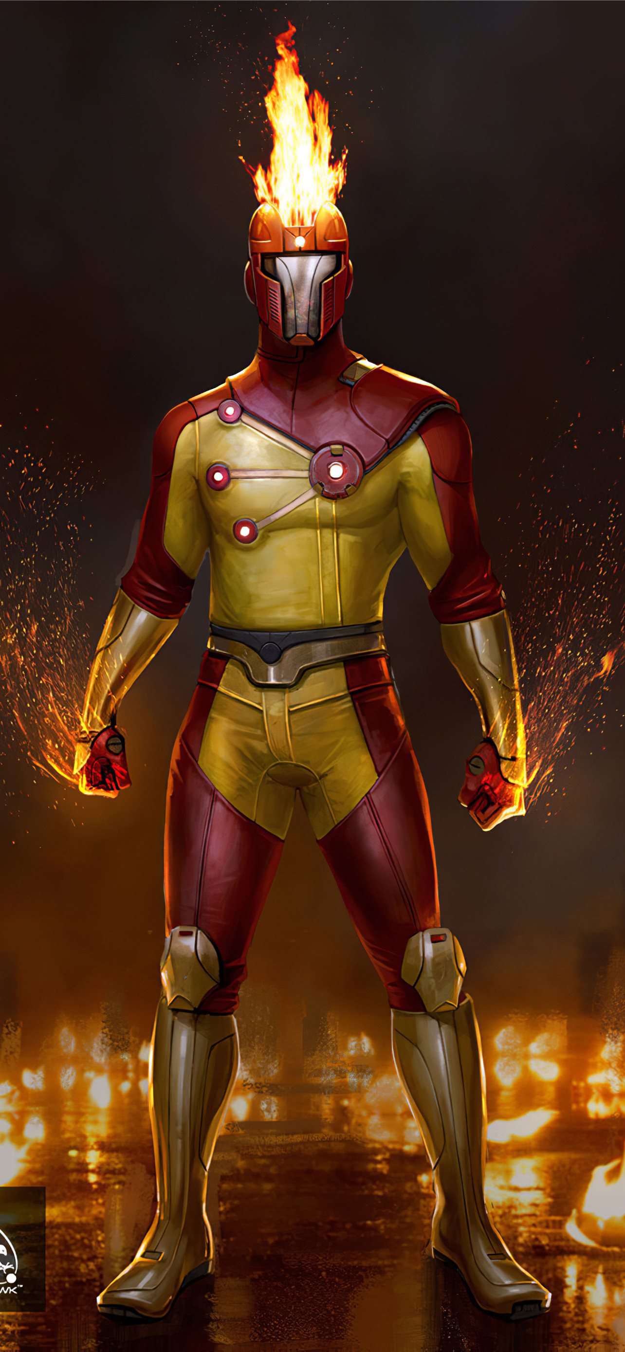 Injustice 2 Firestorm Concept Art