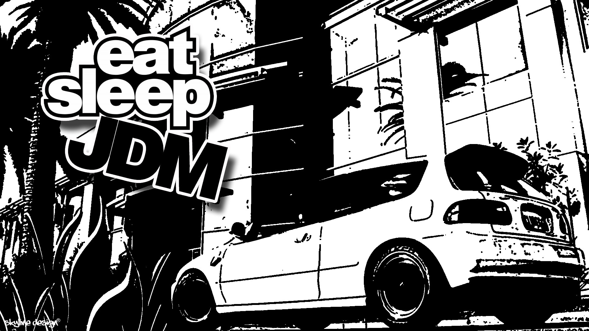 Jdm Sticker Bomb Wallpaper