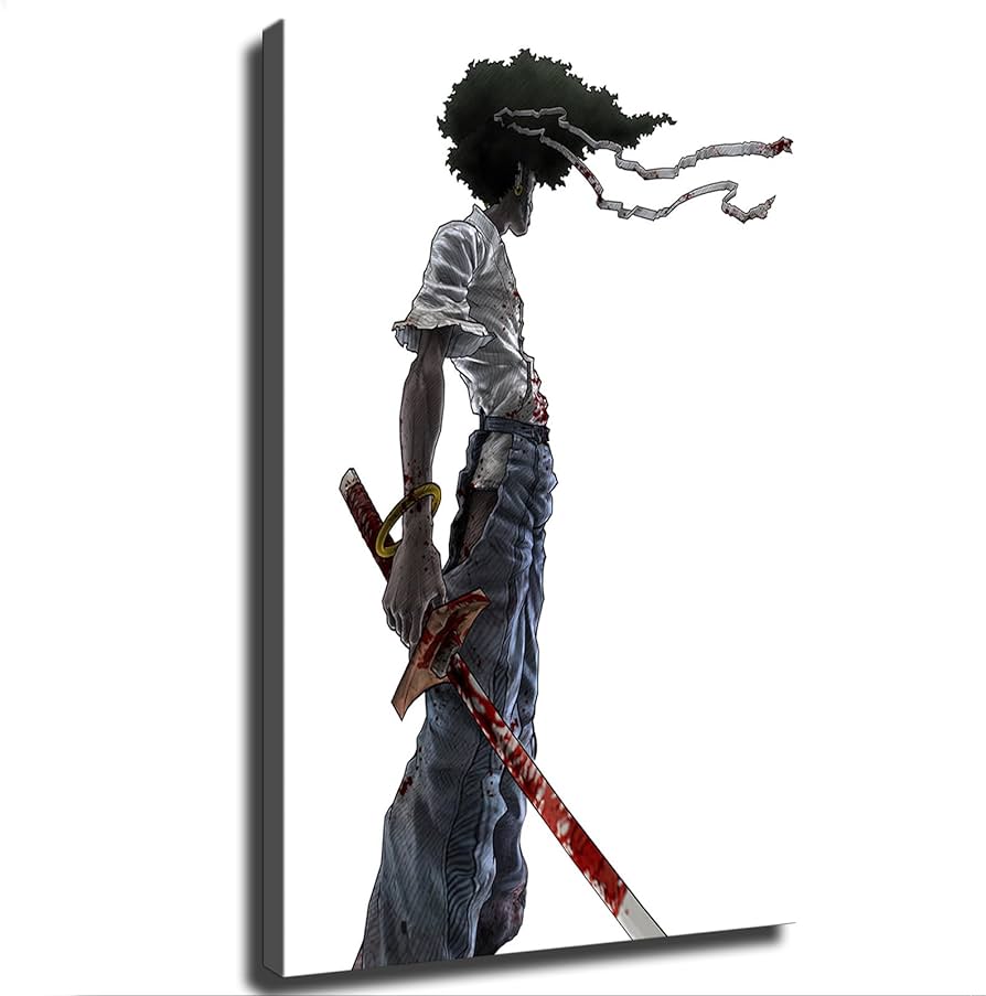 SnOwky Japanese Samurai Anime Poster