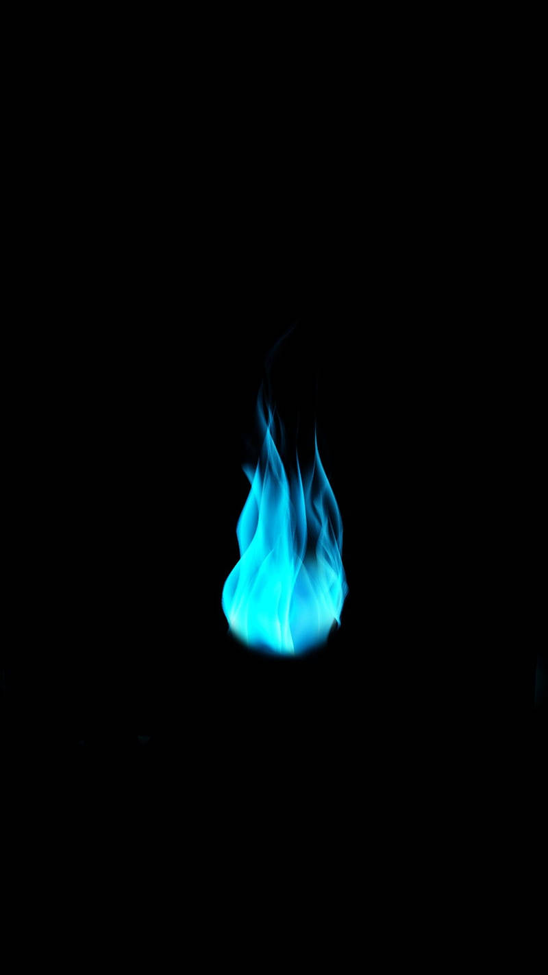 Blue Fire Wallpaper