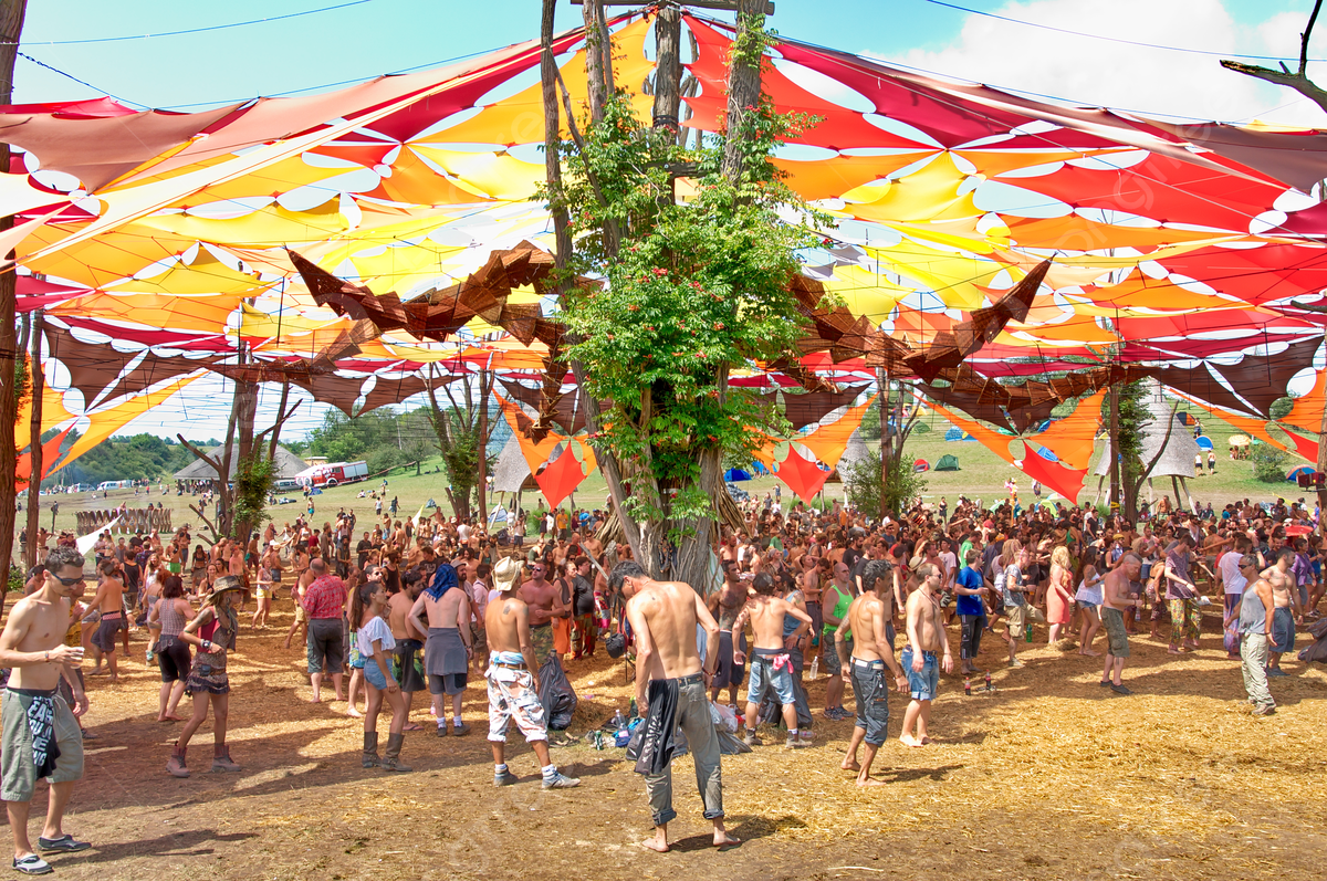 Ozora Festival In Hungaryaugust 01