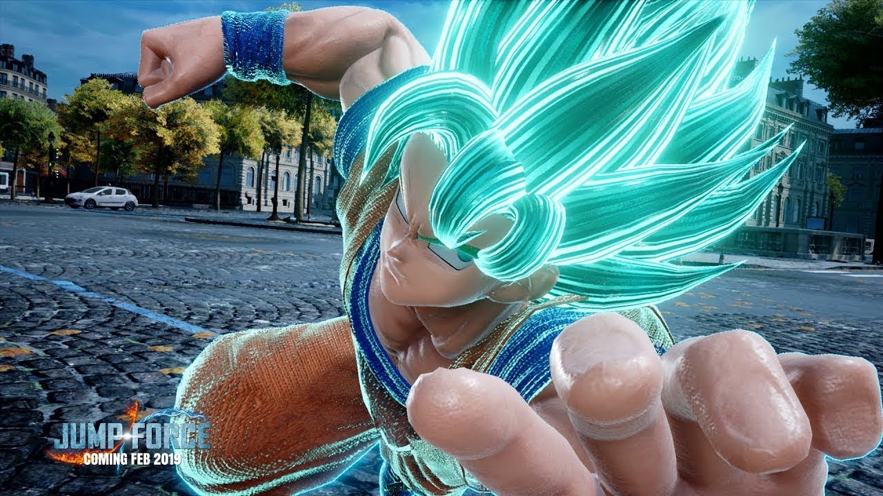 JUMP FORCE. ALL GOKU ULTIMATE SKILL