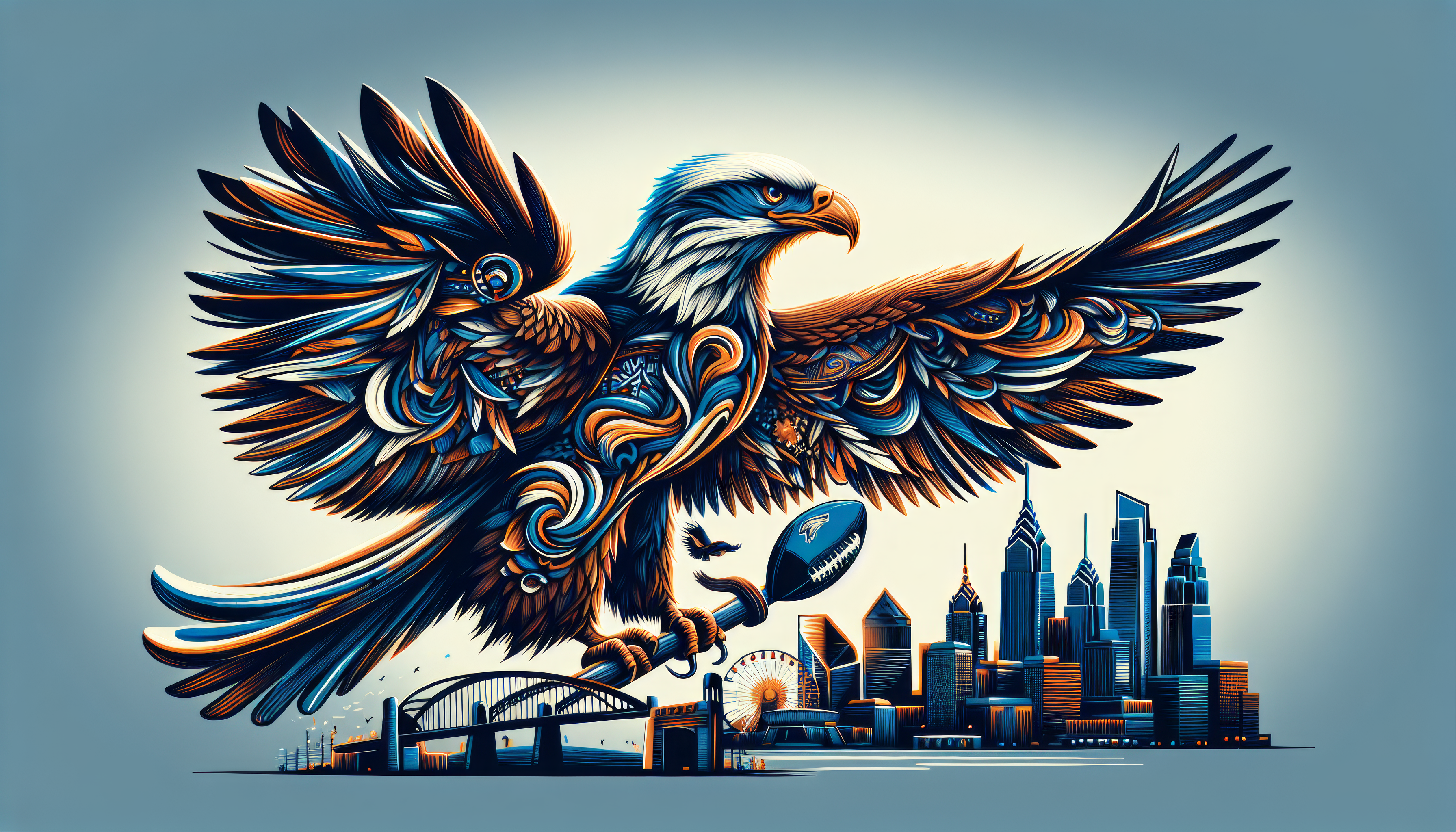 Philadelphia Eagles Majestic Flight HD