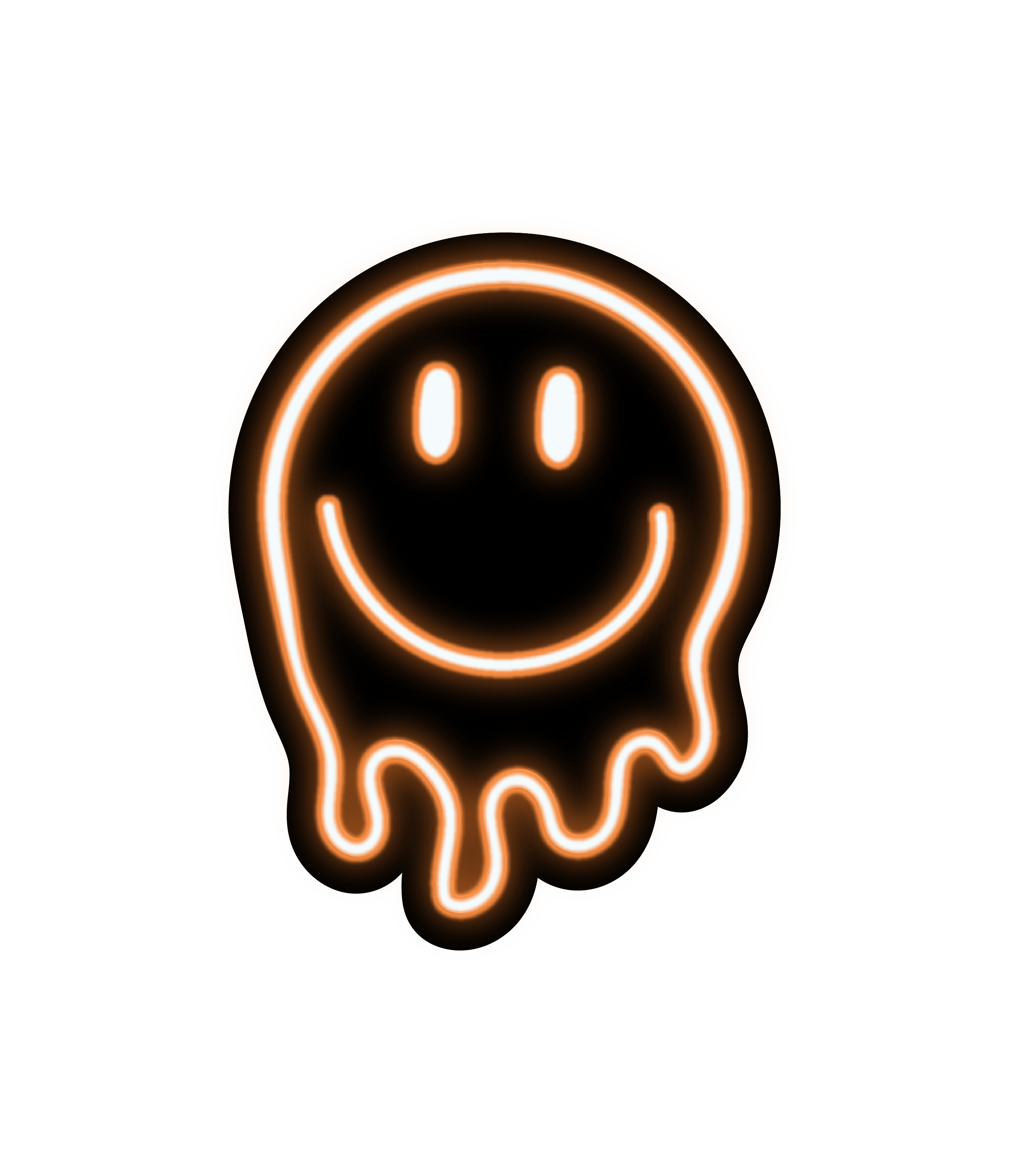 Blissful Drippy Face Wallpaper