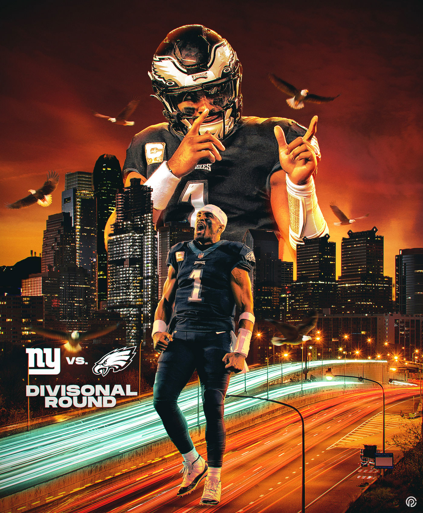 Jalen Hurts HD Wallpaper