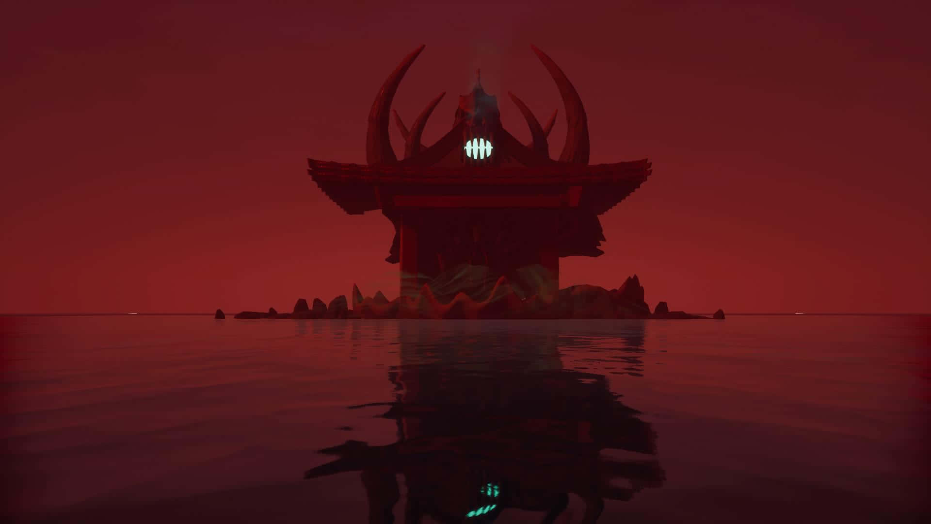 Red Silhouette [wallpaper] Wallpaper