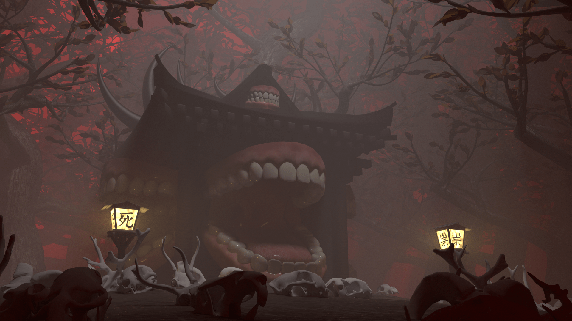 Malevolent Shrine [1920x1080], r