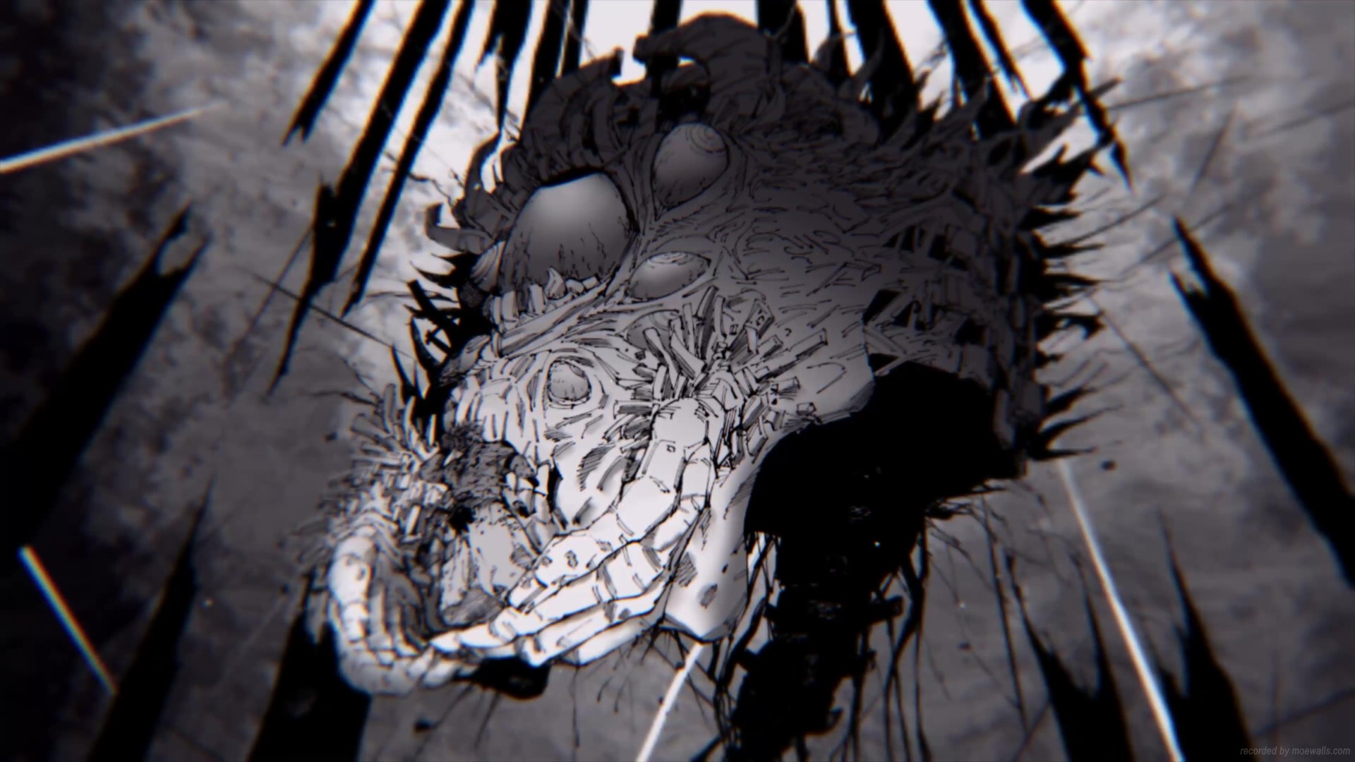 Incomplete Malevolent Shrine Sukuna Jujutsu Kaisen Live Wallpaper