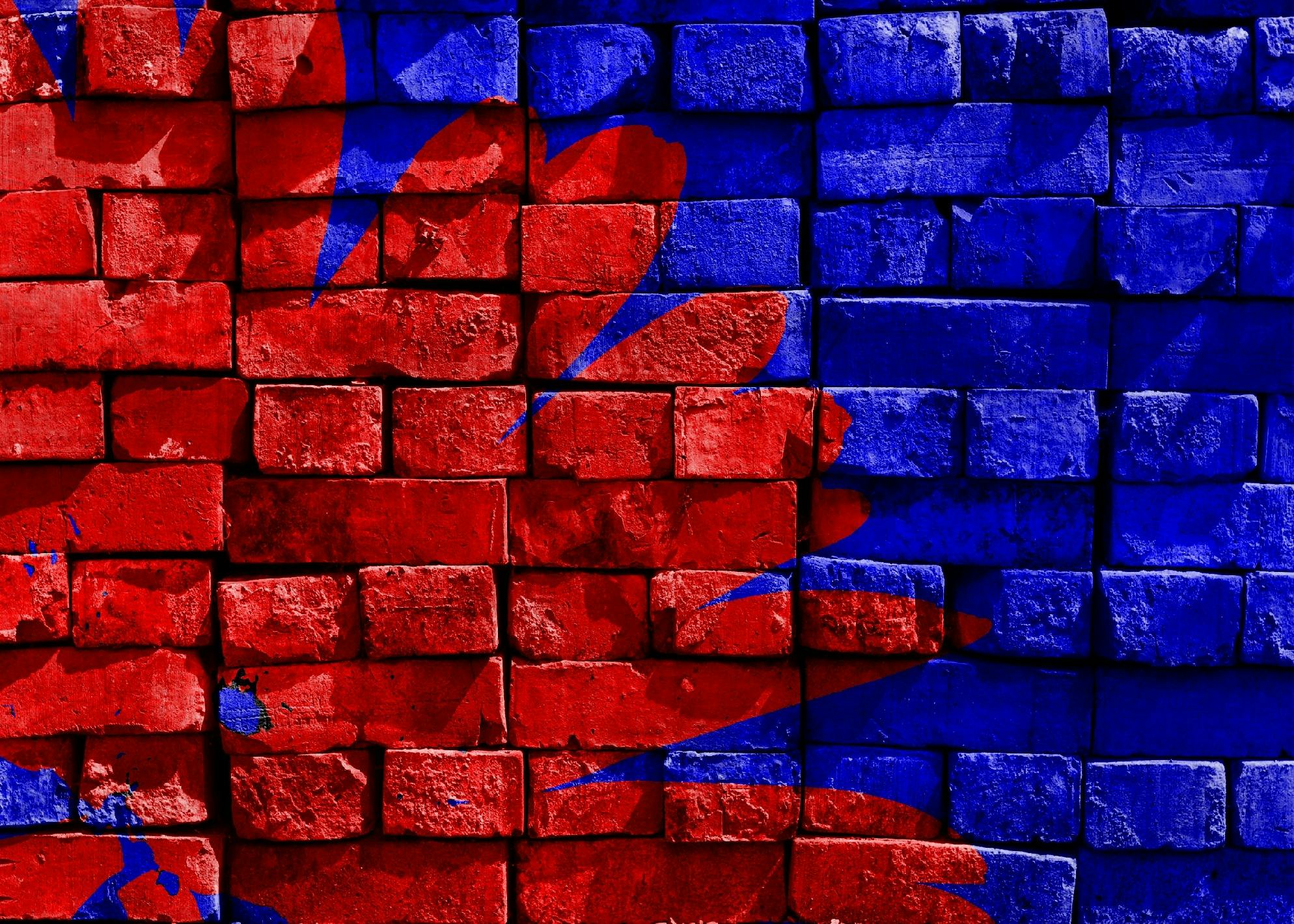 Blue And Red Photo, Download The BEST