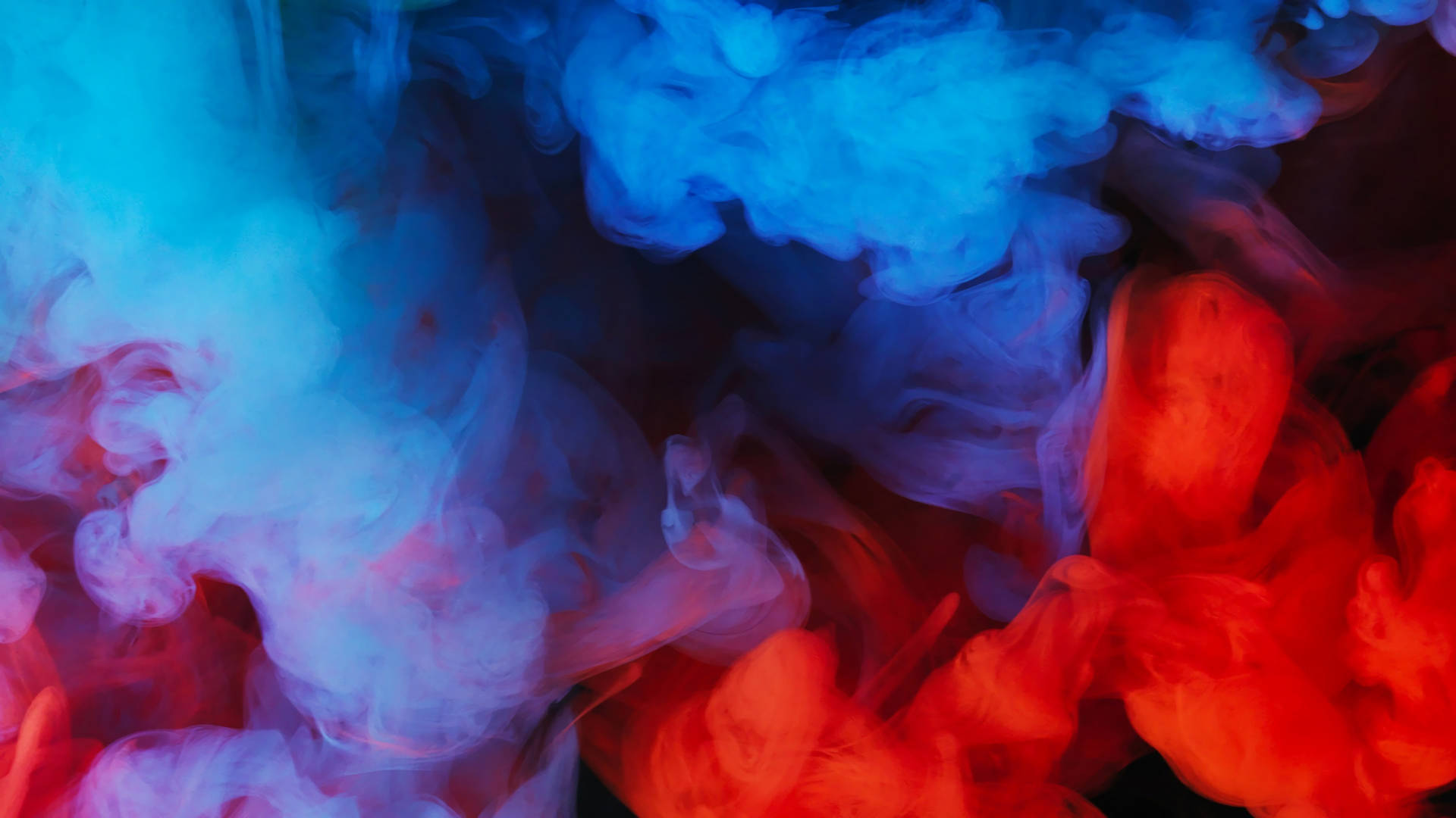 Blue Smoke Wallpaper