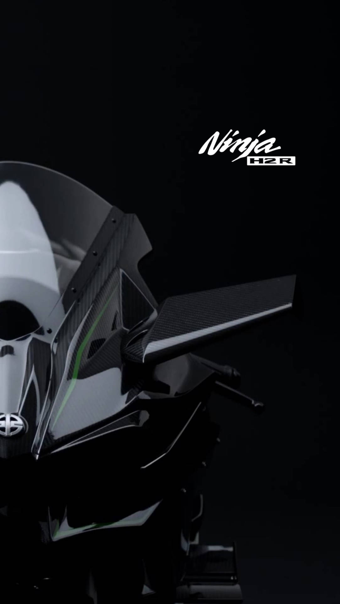 Download free Half Kawasaki Ninja H2r