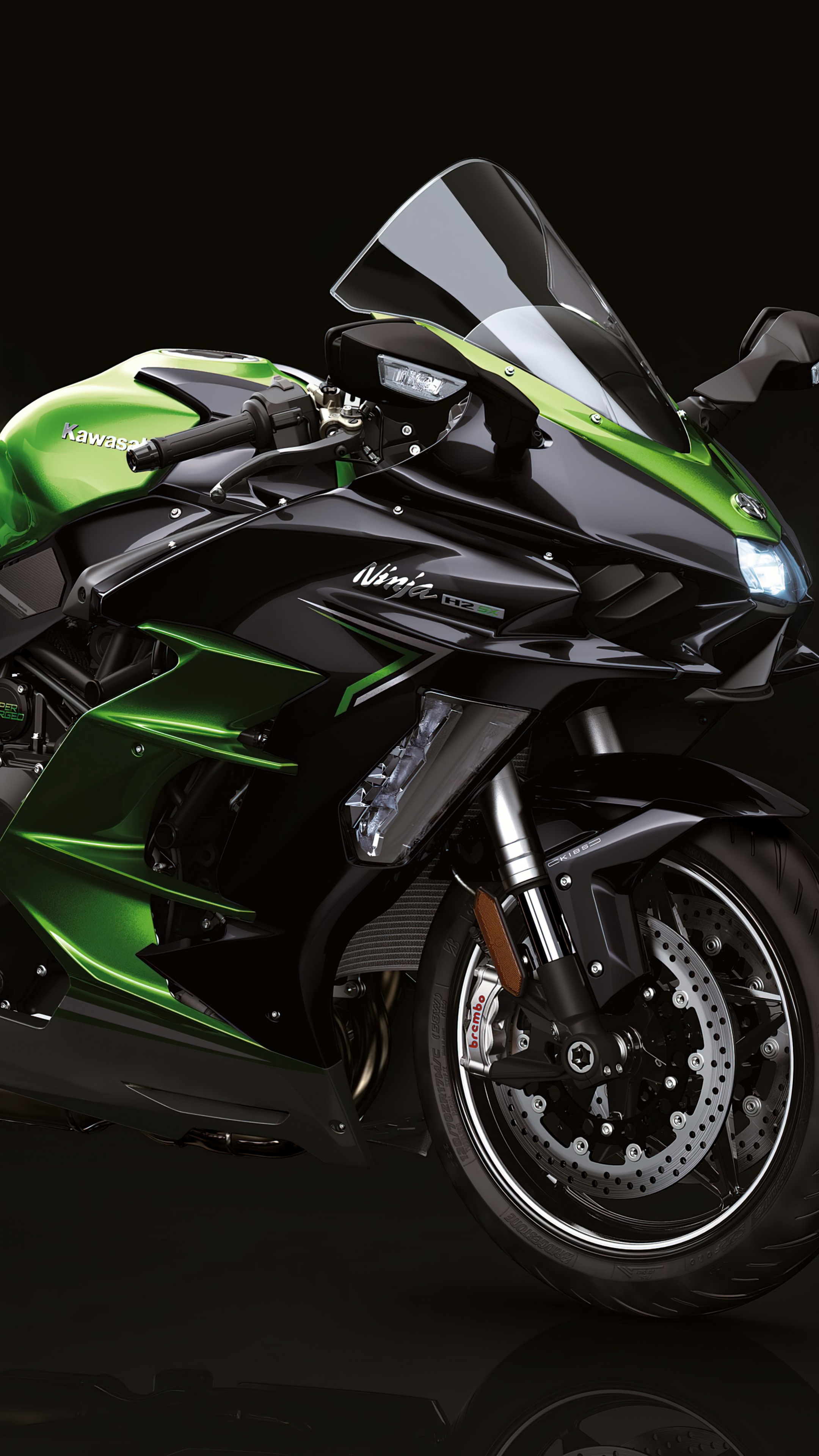 Kawasaki Ninja H2 SX Wallpaper 4K, 5K