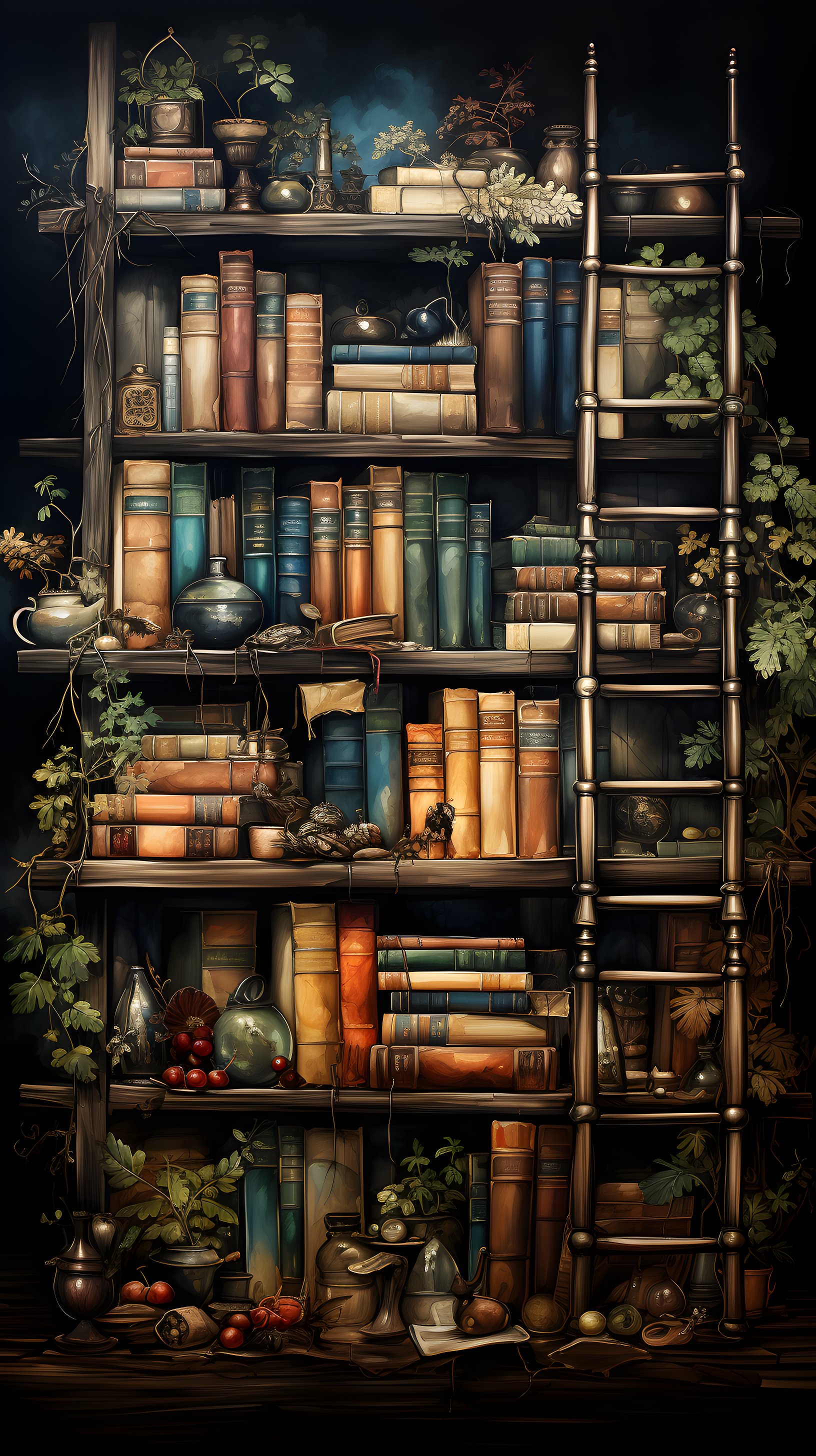 Book wallpaper, Cool wallpaper art