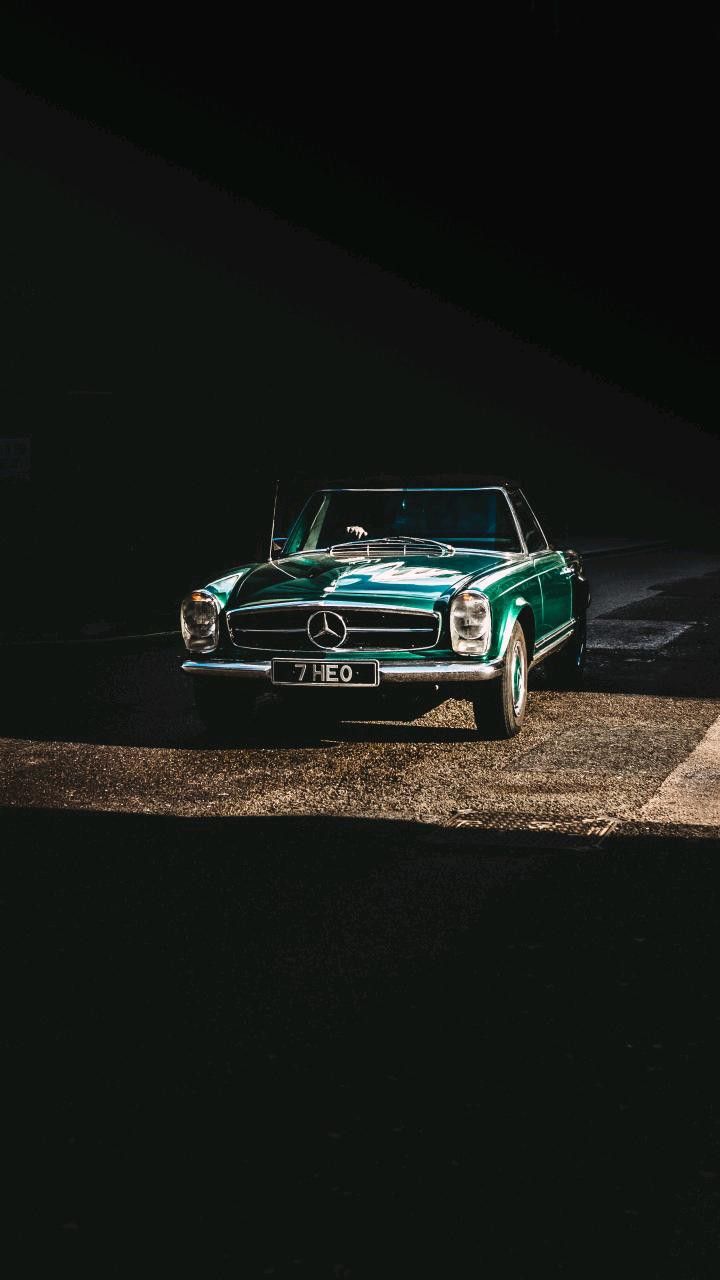 Retro wallpaper. Car iphone wallpaper